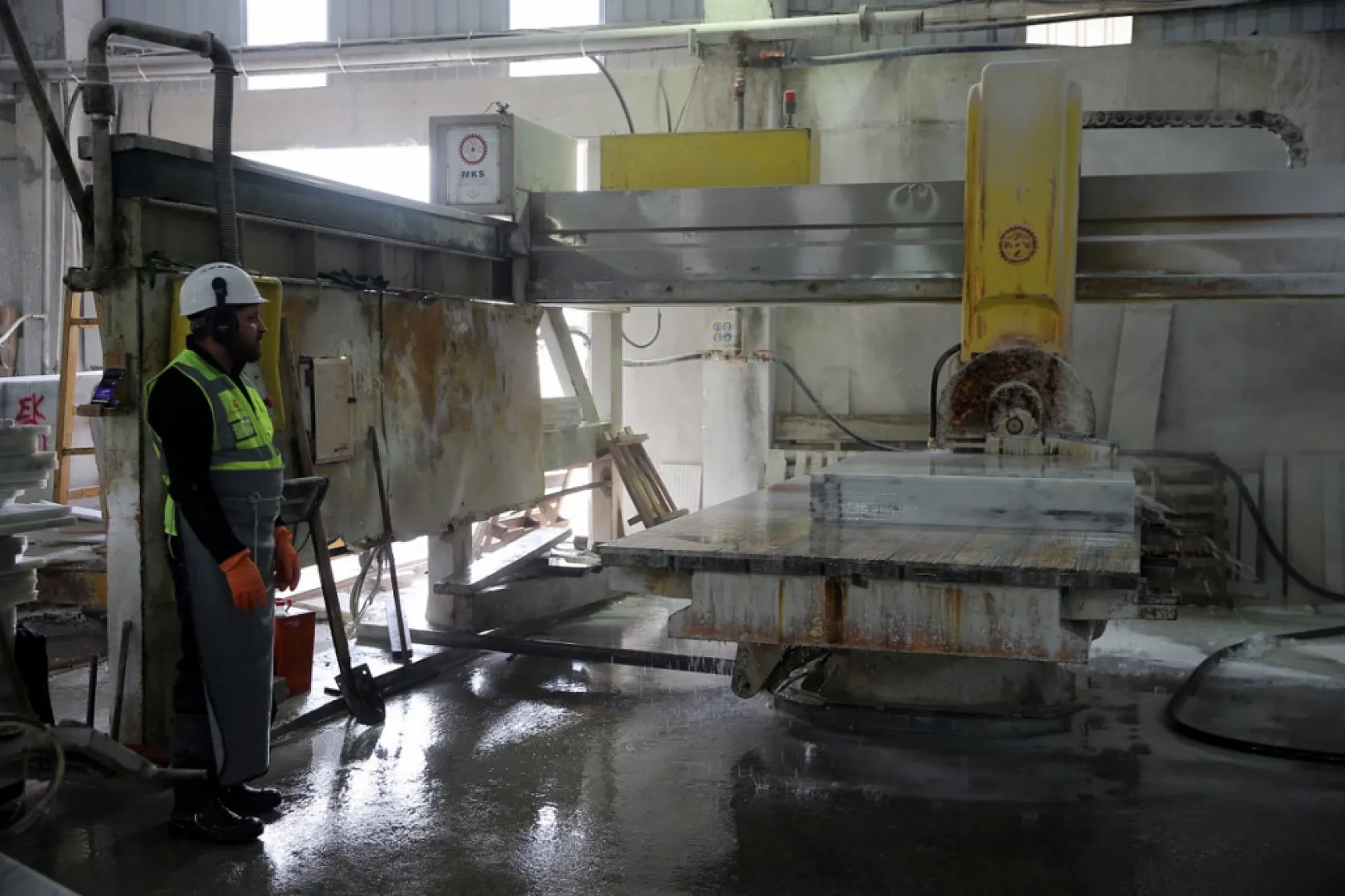 Muğla'dan 60 ülkeye satılan mermerden 100 milyon doların üzerinde ihracat geliri sağlandı