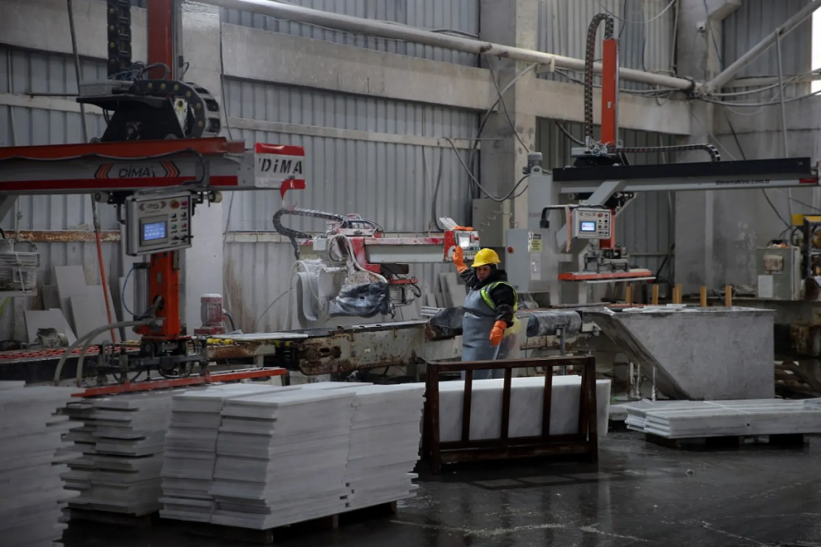 Muğla'dan 60 ülkeye satılan mermerden 100 milyon doların üzerinde ihracat geliri sağlandı