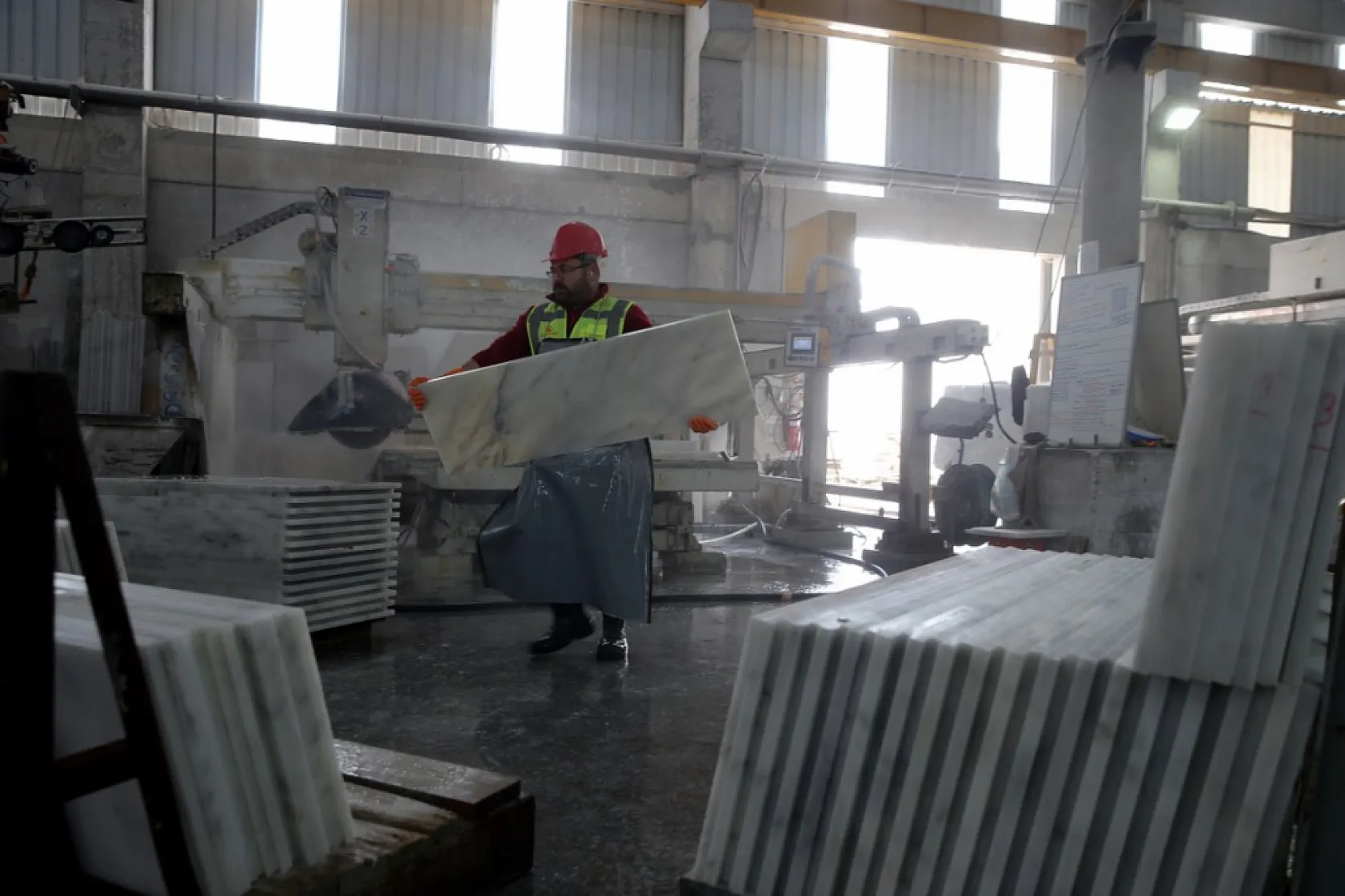 Muğla'dan 60 ülkeye satılan mermerden 100 milyon doların üzerinde ihracat geliri sağlandı