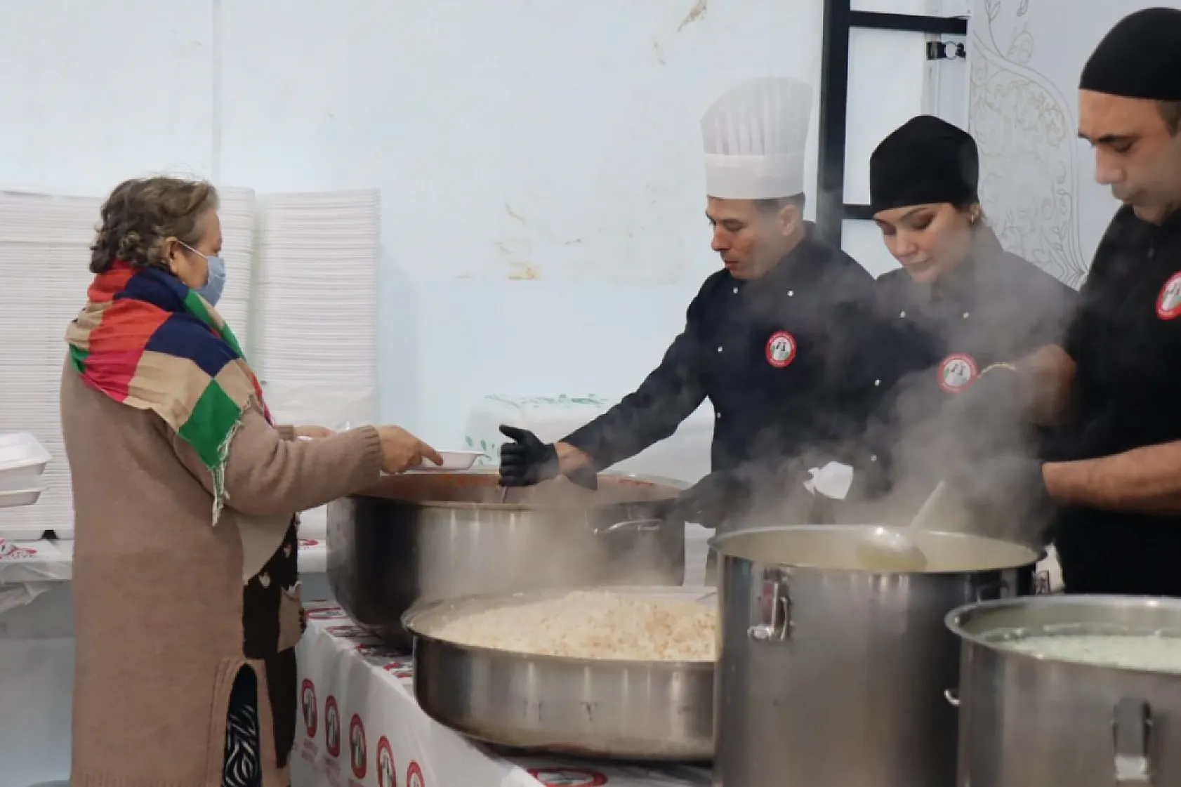 Muğla'da 2 bin kişilik iftar çadırı kuruldu