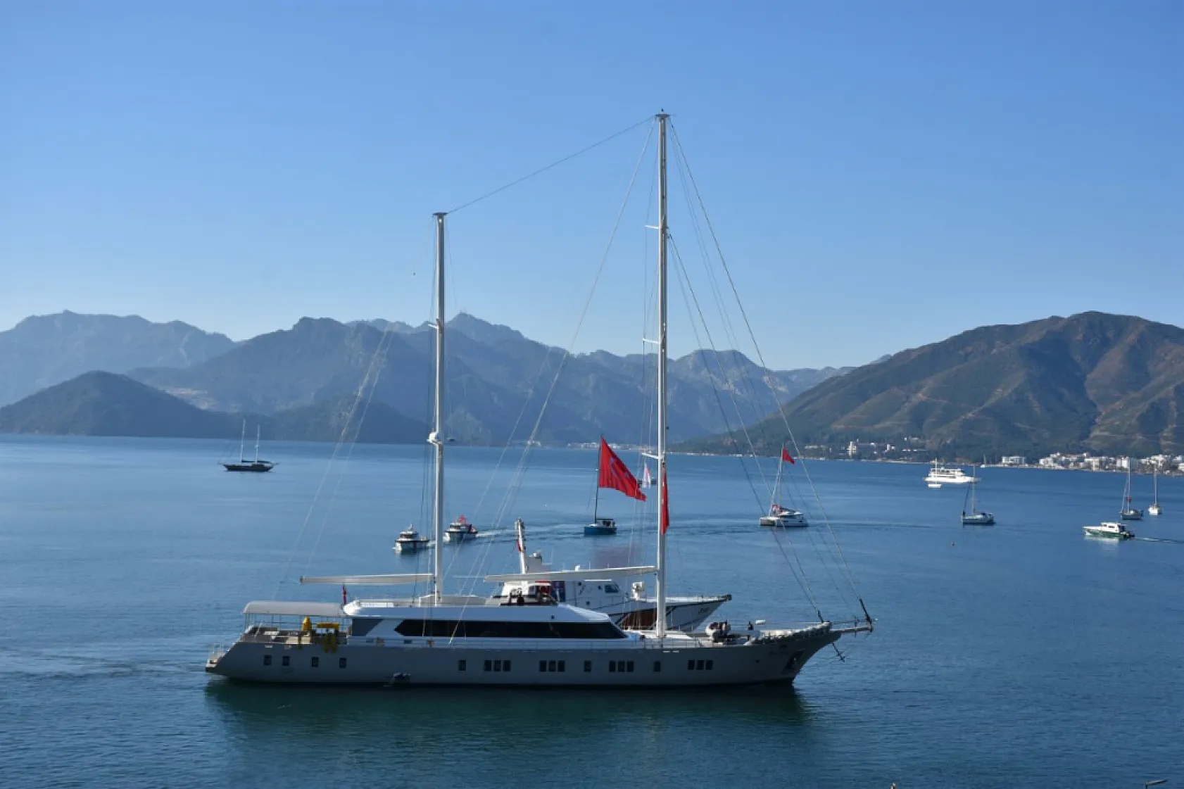 Atatürk'ün Marmaris'e gelişinin 91'inci yıl dönümü kutlandı