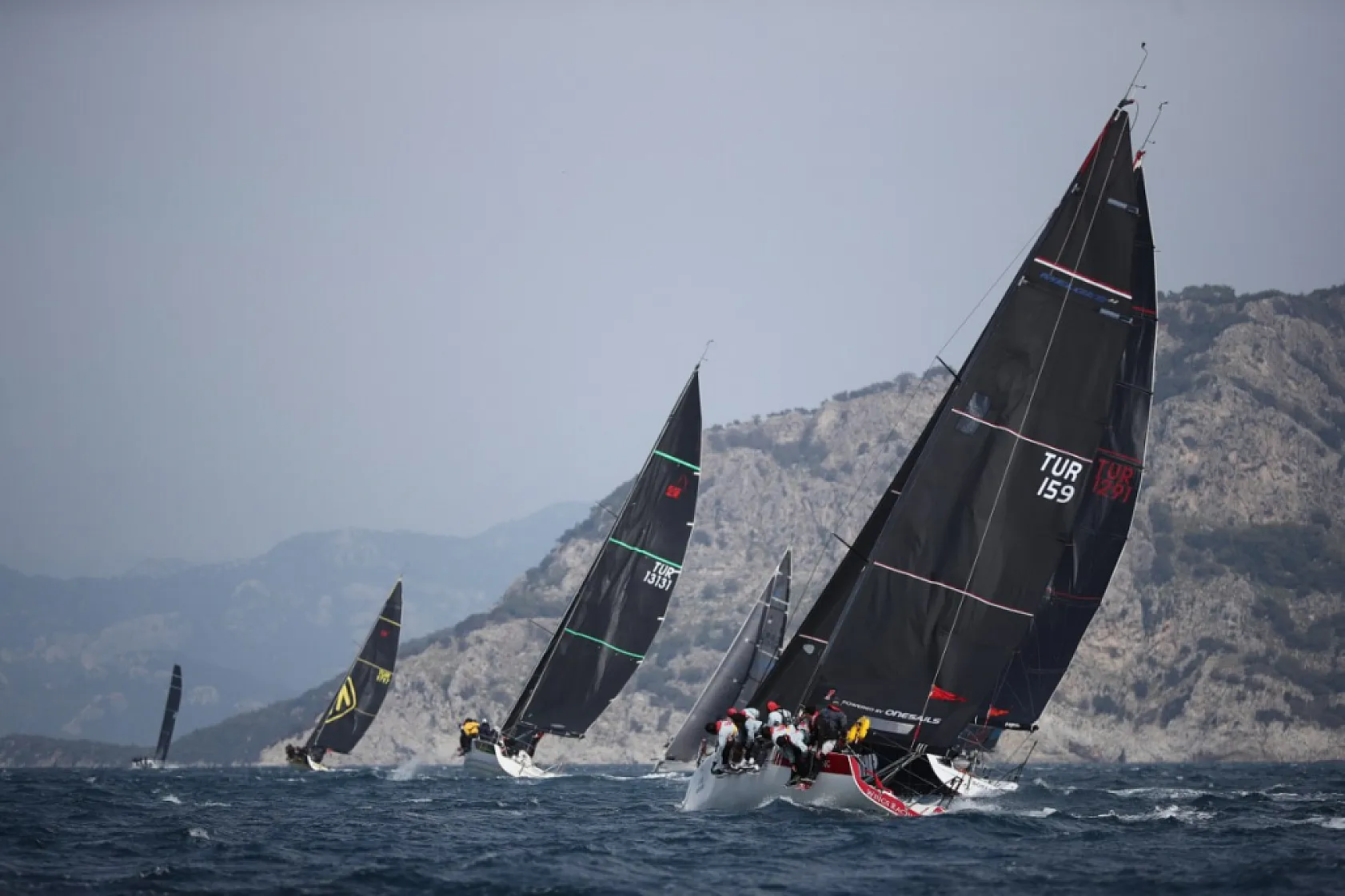 Marmaris MIYC Kış Trofesi Yat Yarışları'nın 4. ayağı tamamlandı