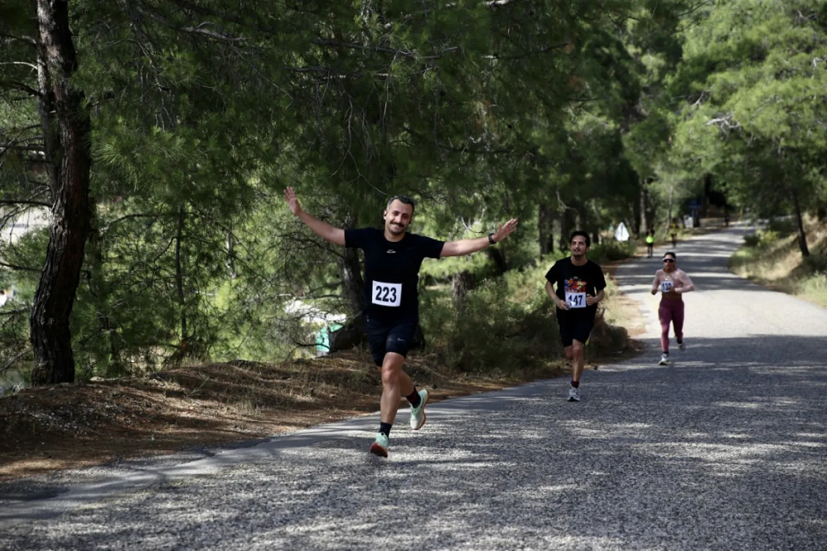 Fethiye'de koşu ve yürüyüş etkinliği yapıldı