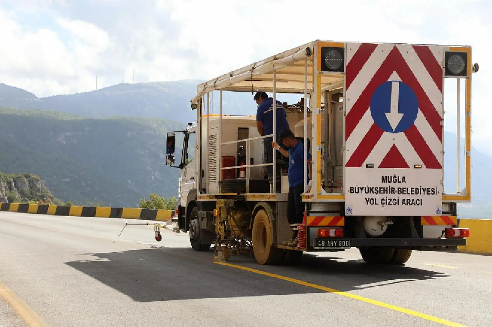 2023 Yılında 797 Kilometre Yol Çizgisi Yaptı
