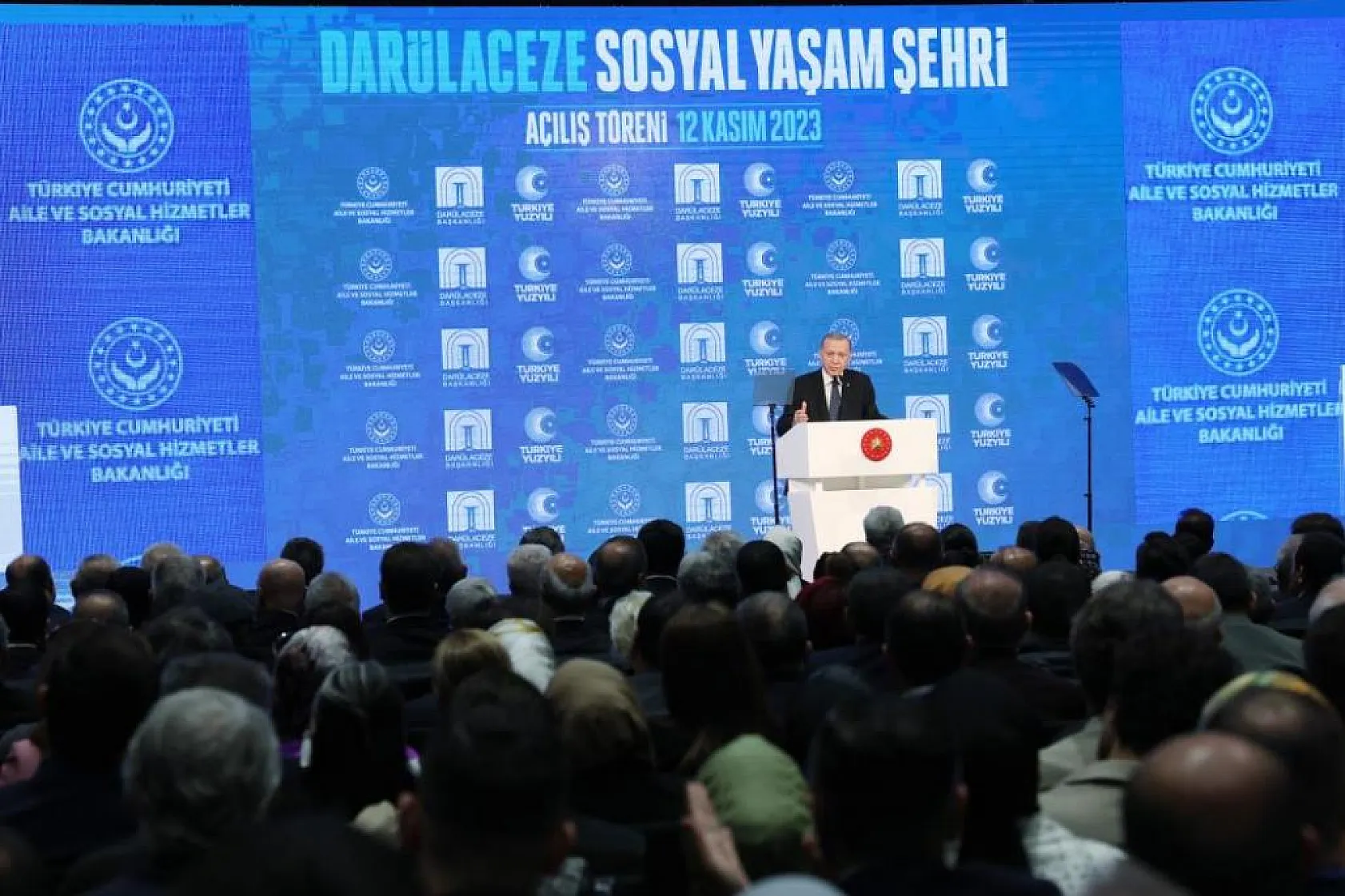 Cumhurbaşkanı Erdoğan Darülaceze Sosyal Hizmet Şehri açılışında konuştu