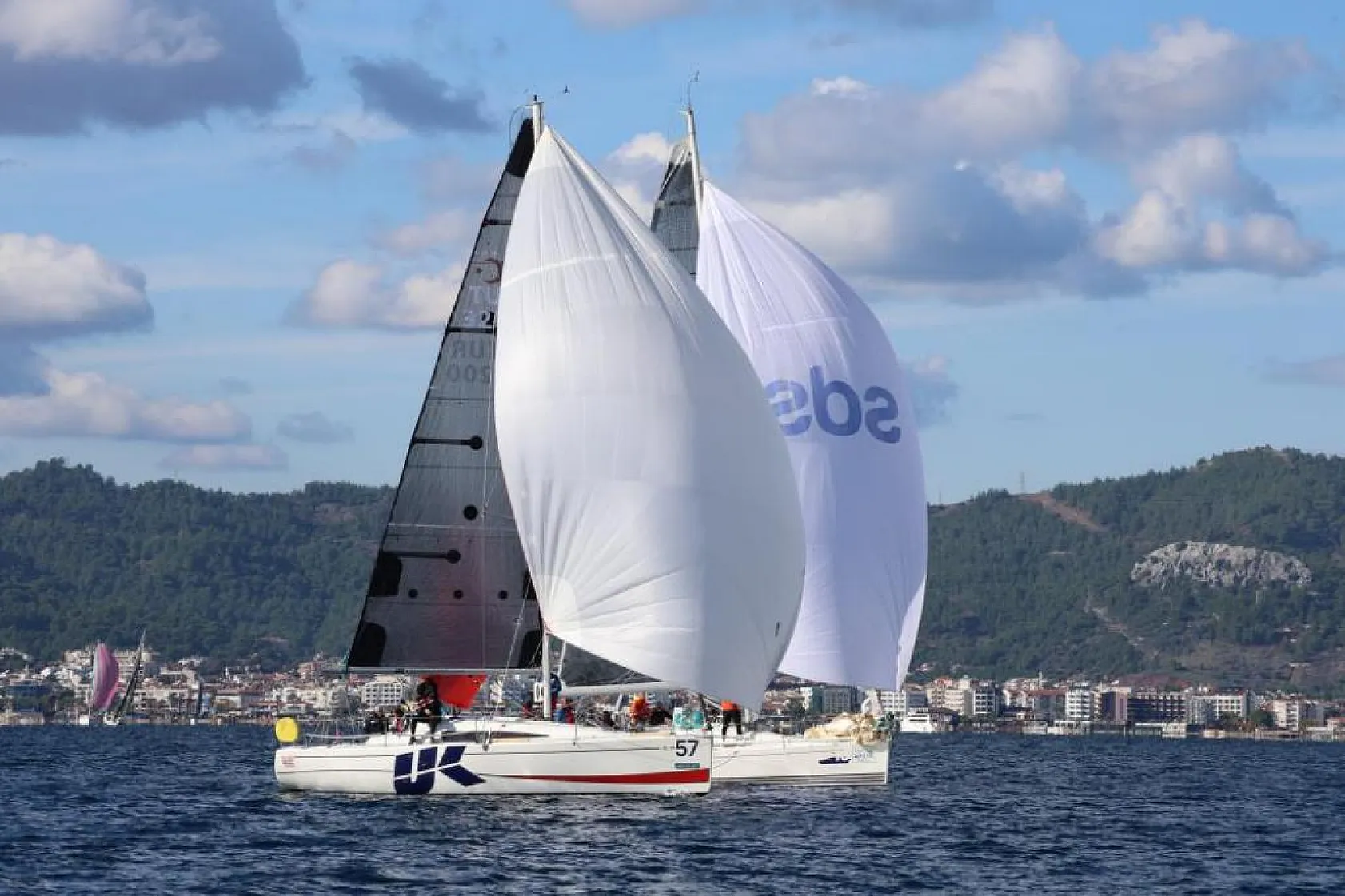 Yelken Yarışları'nın ilk günü tamamlandı