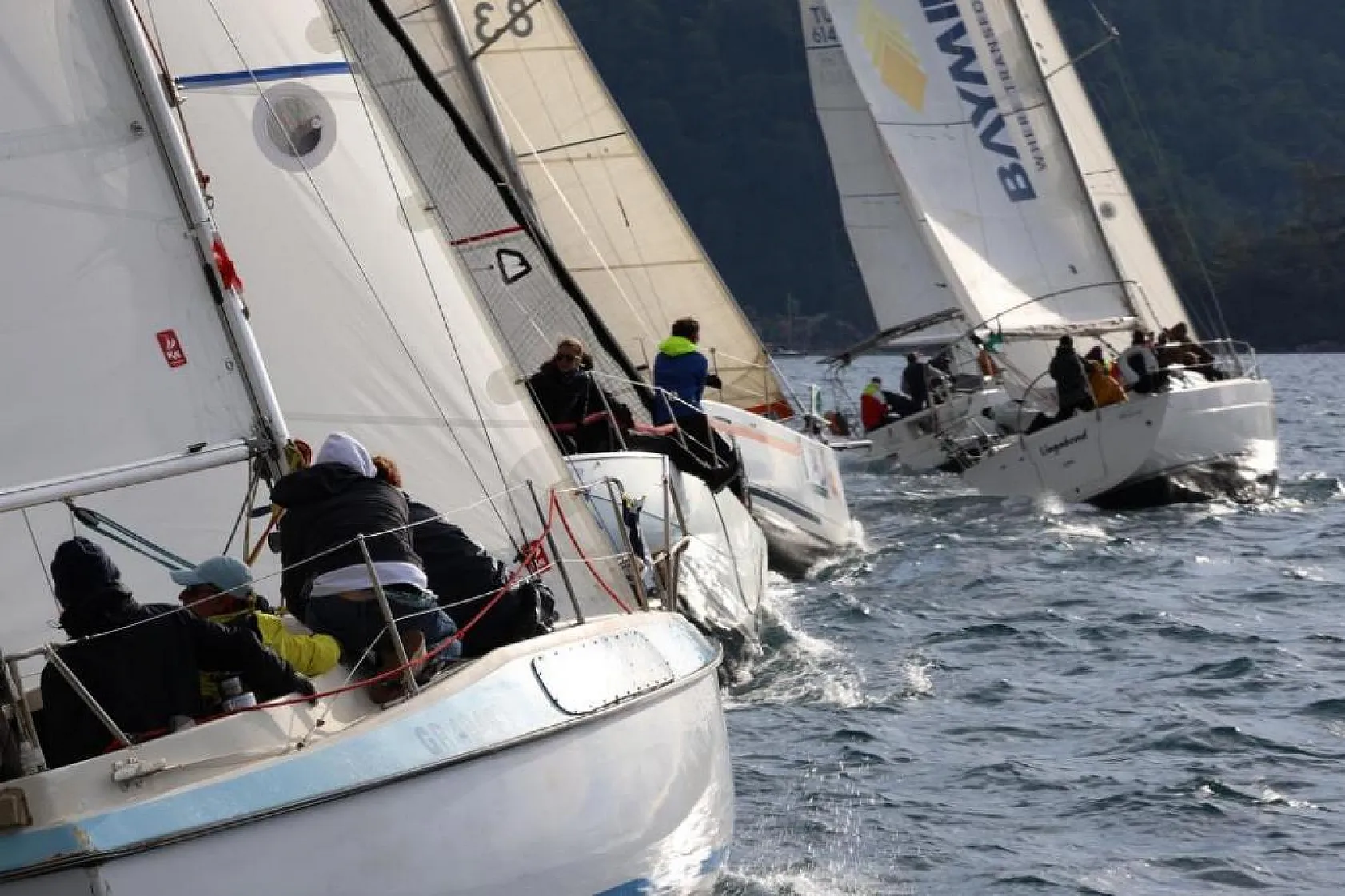 Yelken Yarışları'nın ilk günü tamamlandı