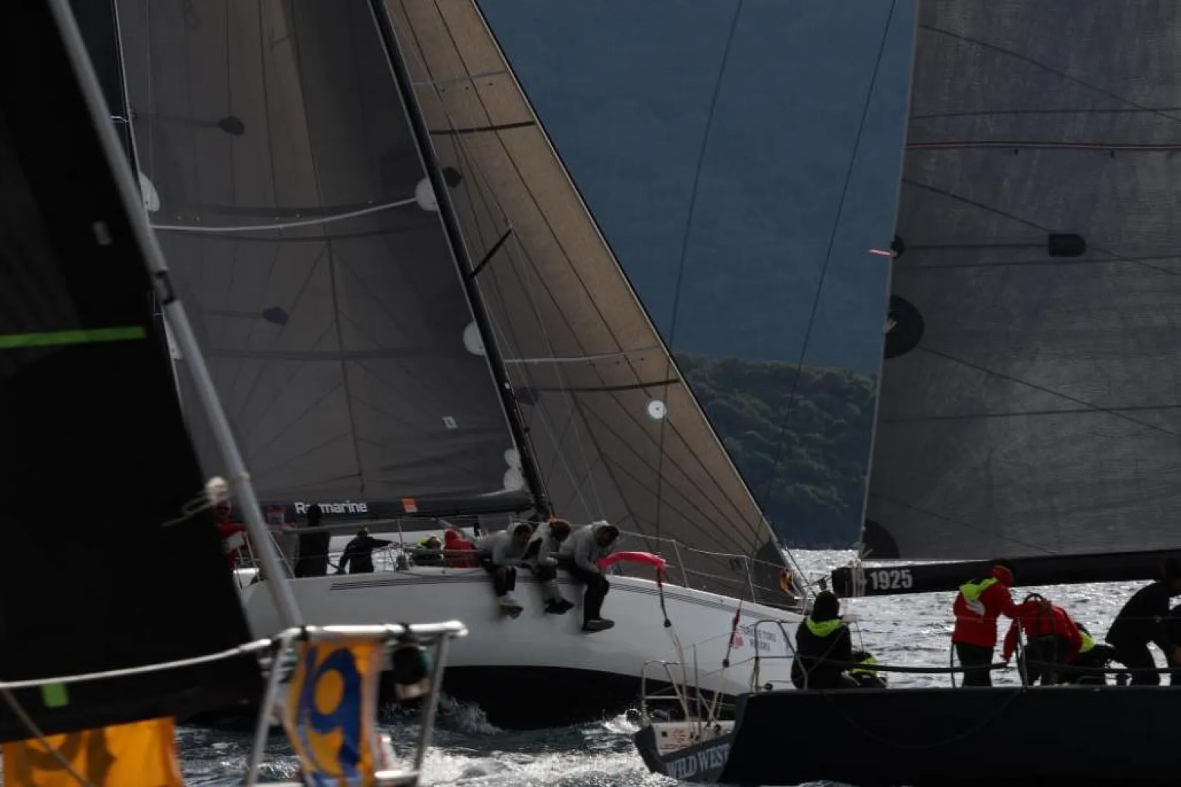 Yelken Yarışları'nın ilk günü tamamlandı