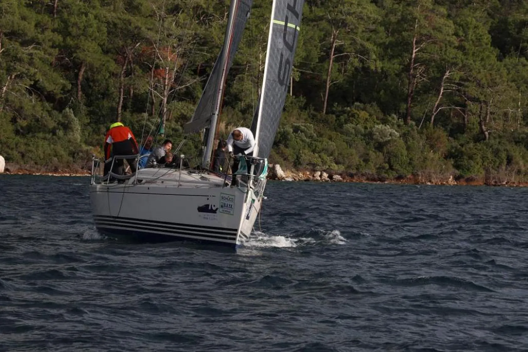 Yelken Yarışları'nın ilk günü tamamlandı