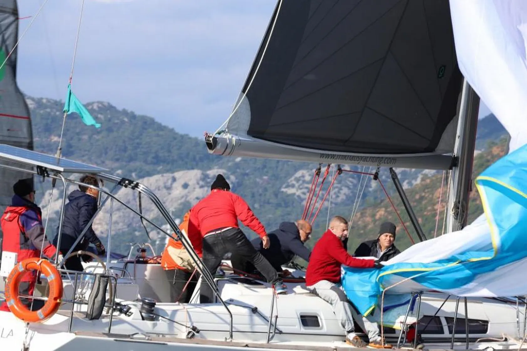 Yelken Yarışları'nın ilk günü tamamlandı