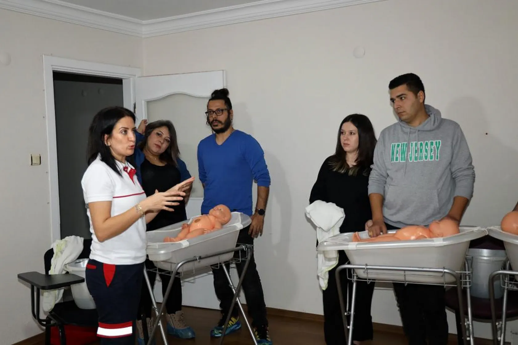 Gebe okulunda anne-babalara eğitimler devam ediyor