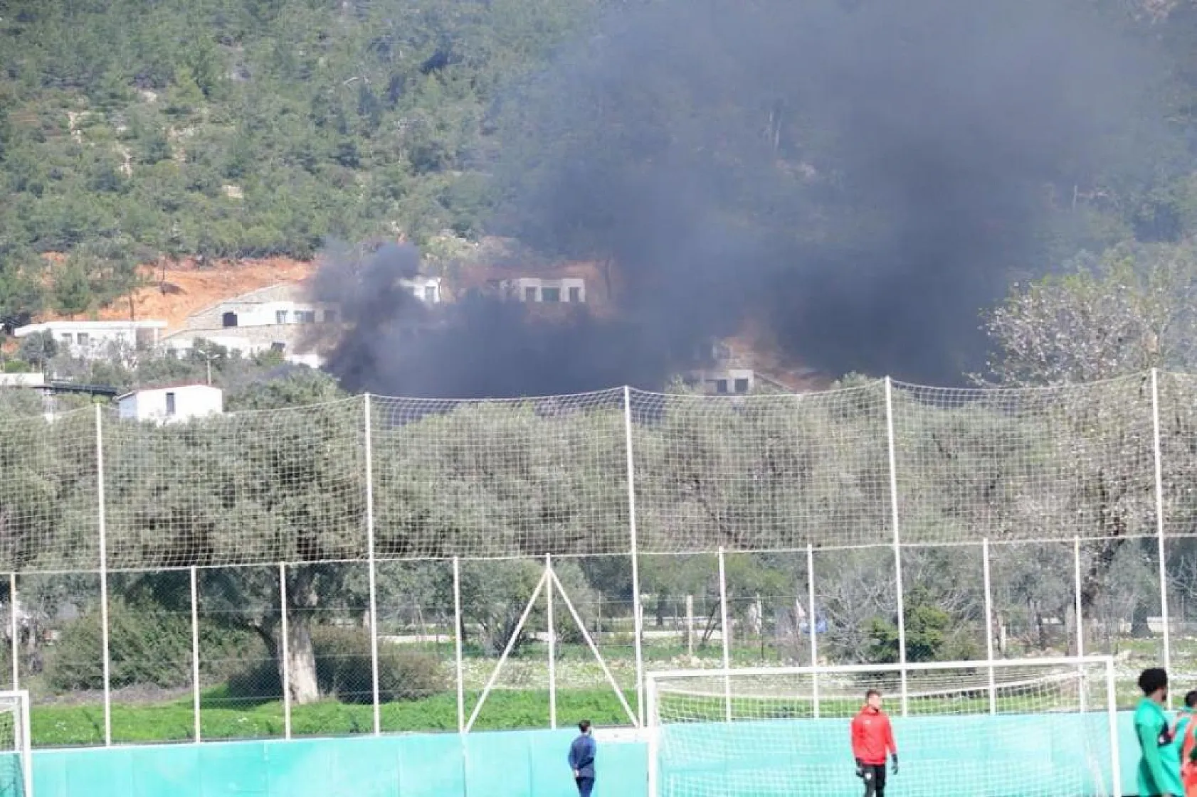 Konteynerler Alev Alev Yandı, Korku Dolu Anlar Yaşandı
