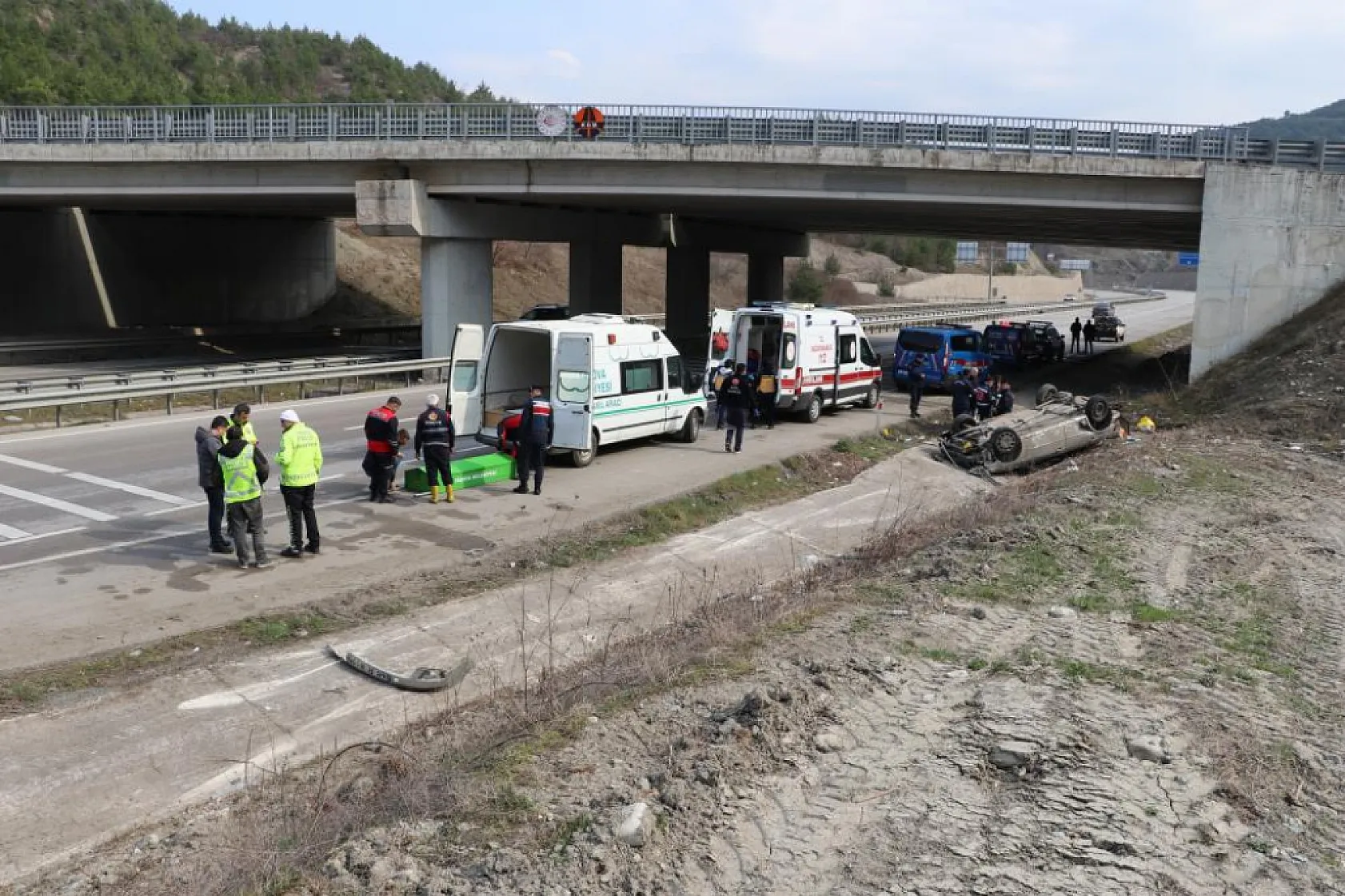 Muğla'dan cenaze için çıktıkları yolda 1 kişi öldü, 1 yaralı