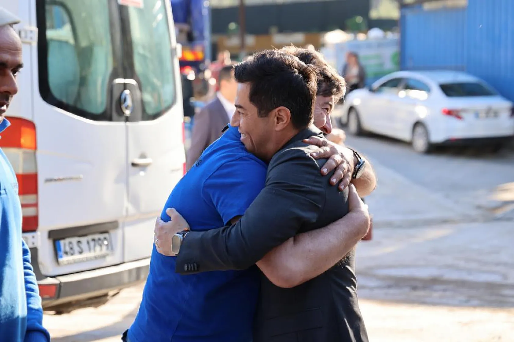 Başkan Ünlü, belediye personeliyle bayramlaştı