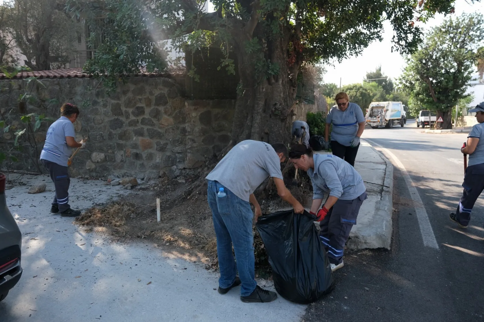 Bodrum'daki Temizlik Seferberliği Torba'da Devam Etti