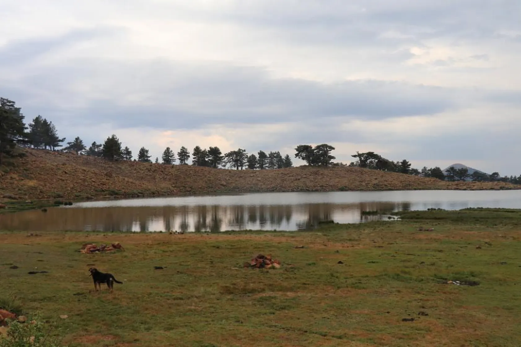 Kartal Gölü eşsiz güzelliğiyle hayran bırakıyor
