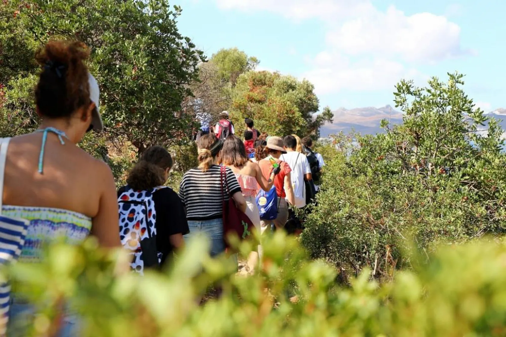 Bodrum'da öğrenciler kıyı temizliği yaptı