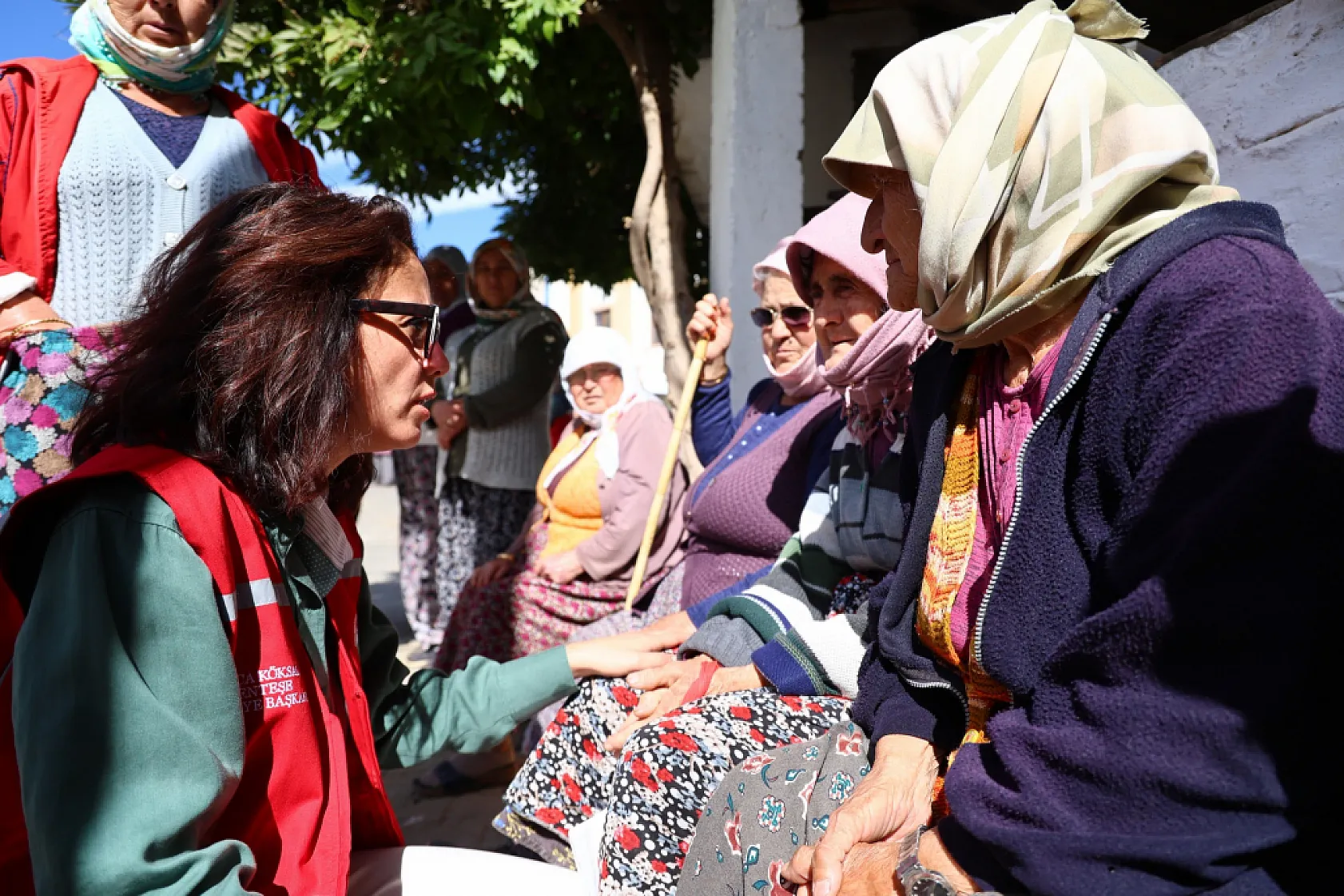 Muğlalı başkanlar yangın bölgesinde
