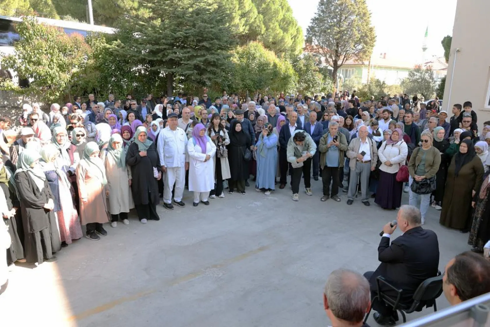 Muğla'da umre kafilesi dualarla uğurlandı