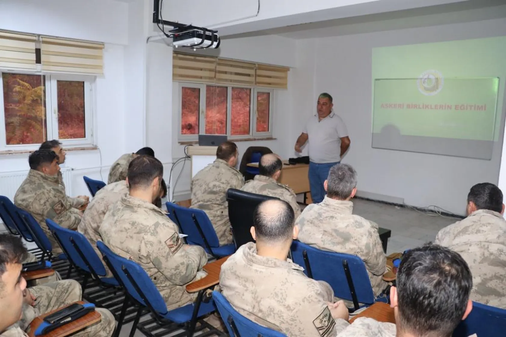 Muğla'da Jandarma personeline orman yangını eğitimi