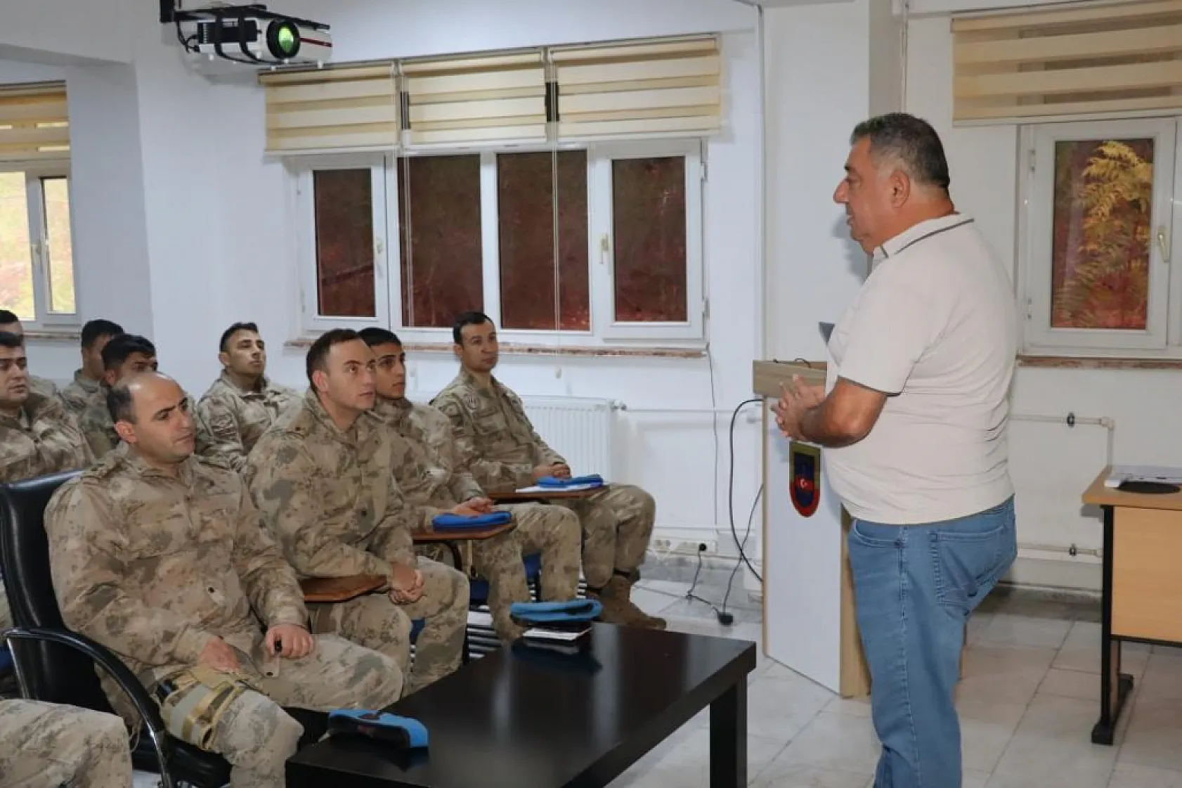 Muğla'da Jandarma personeline orman yangını eğitimi