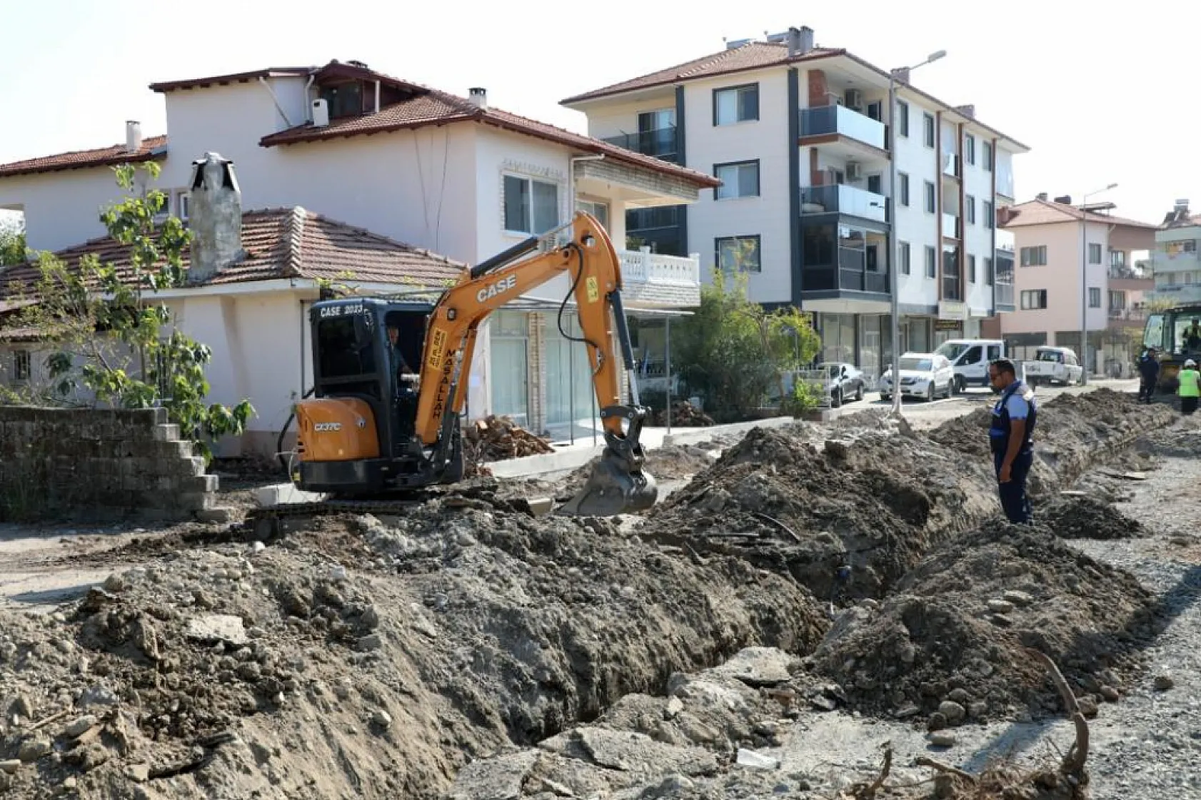 Ortaca'nın içme suyu hatları yenileniyor