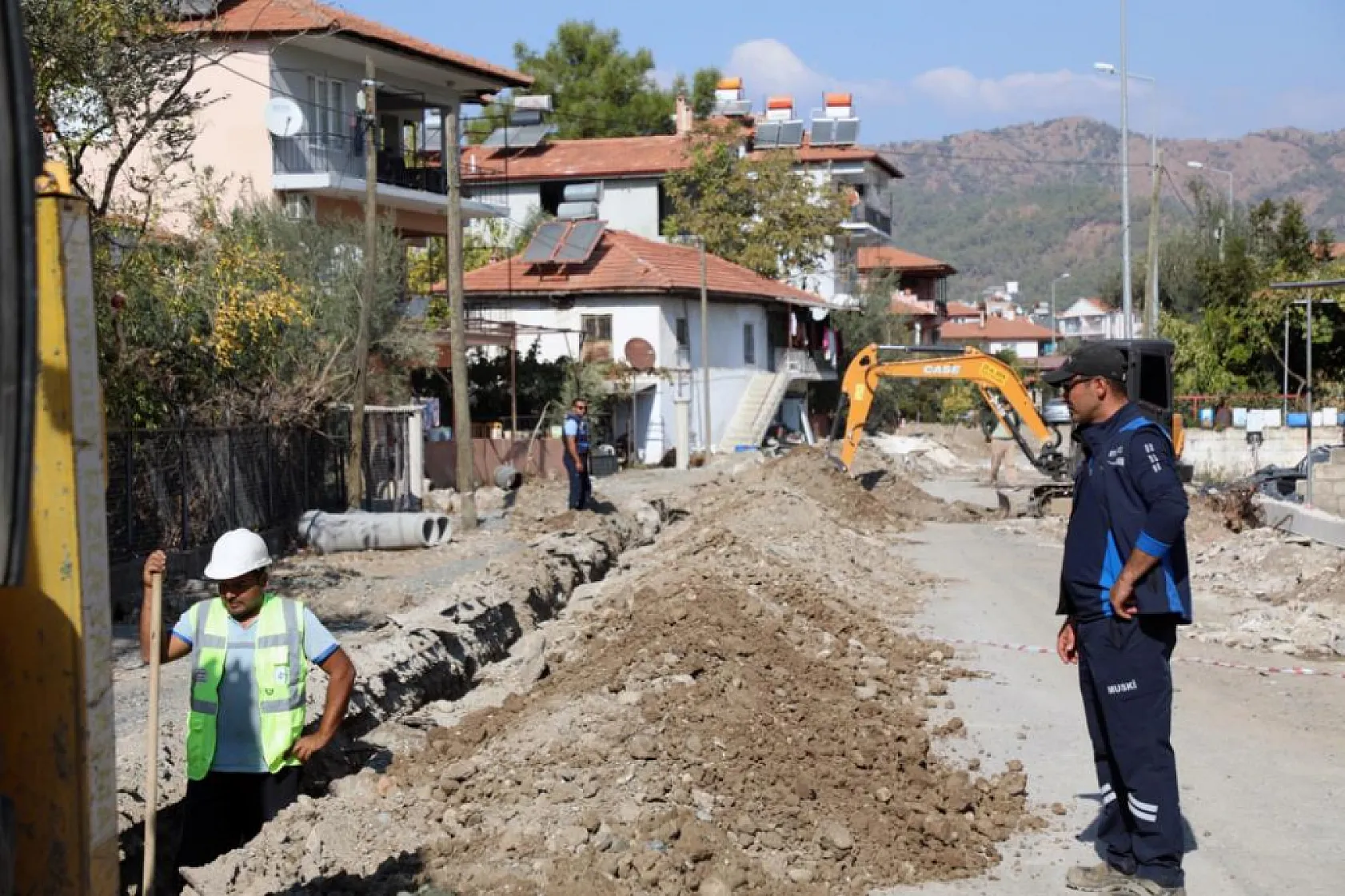 Ortaca'nın içme suyu hatları yenileniyor