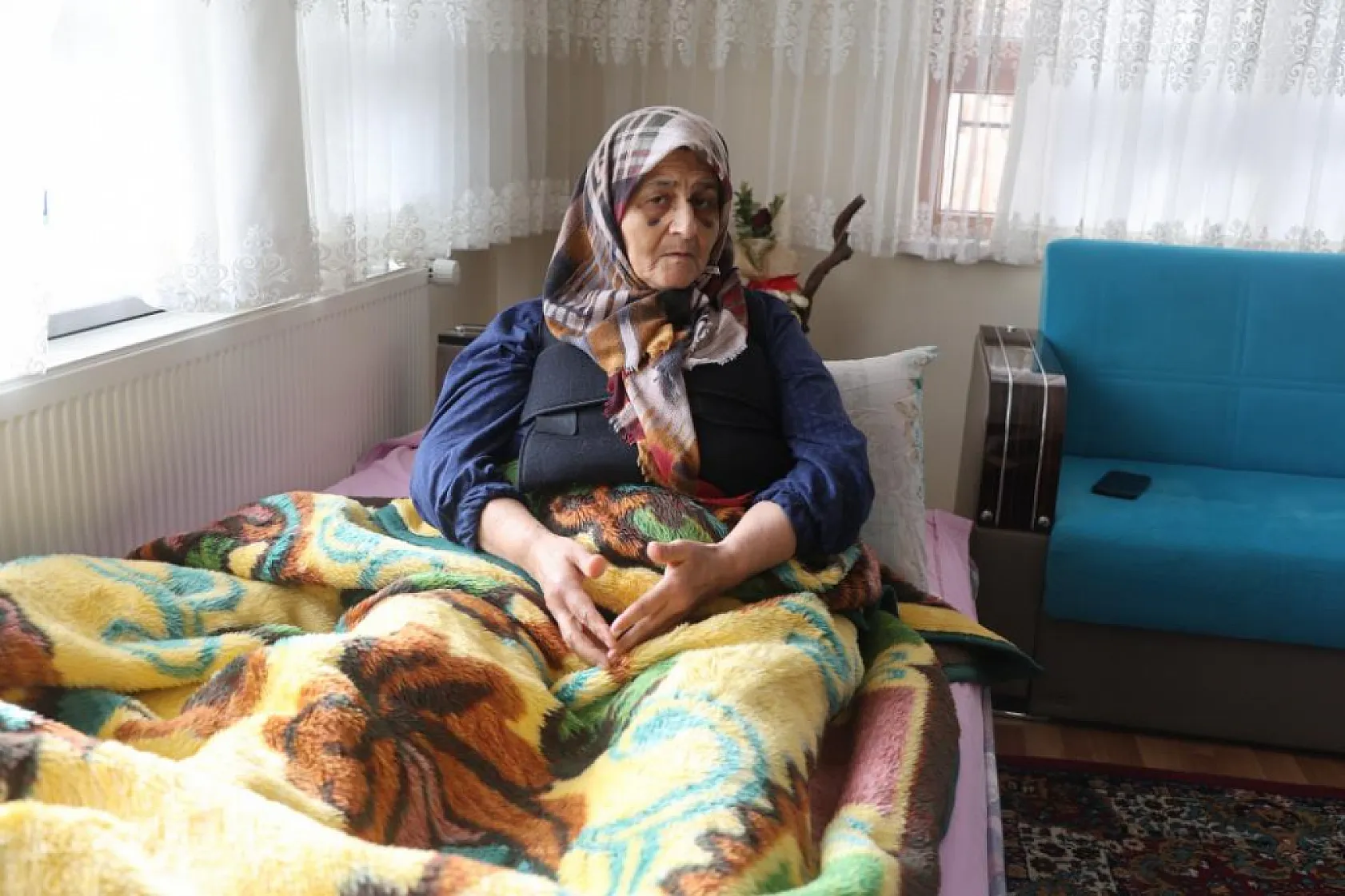 Hem ters hem de geri geri gelip çarptığı yaşlı kadının hayatını kararttı