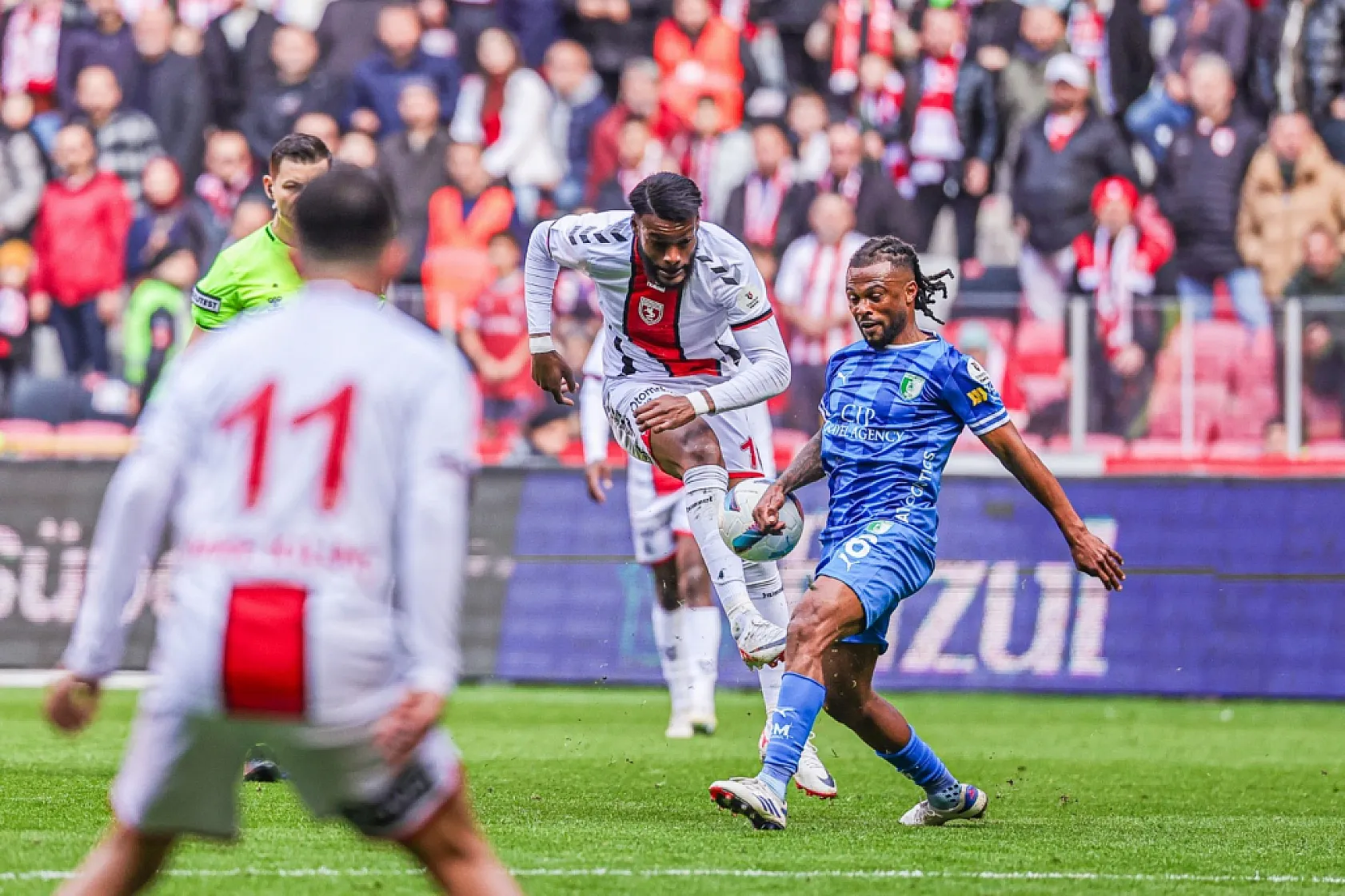 Trendyol Süper Lig: Samsunspor: 1 - Bodrum FK: 0 (İlk yarı)