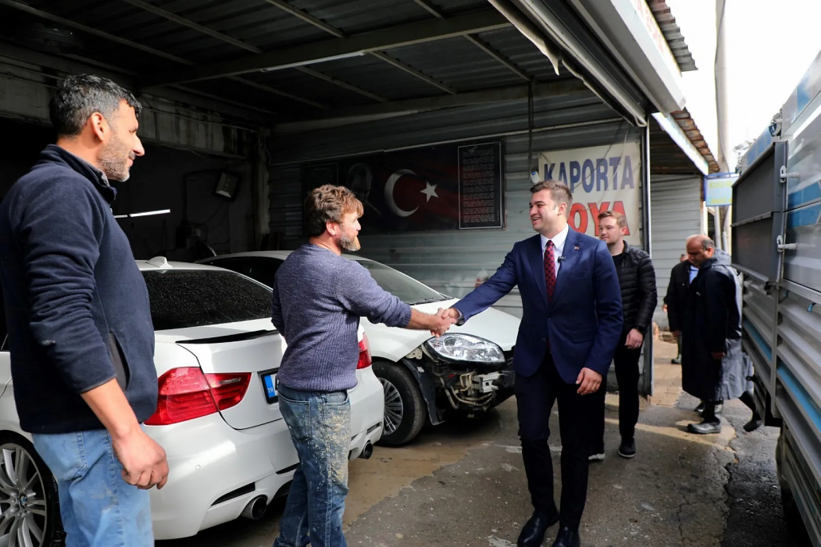 Başkan Mandalinci Turgutreis Sanayisi'ni ziyaret etti