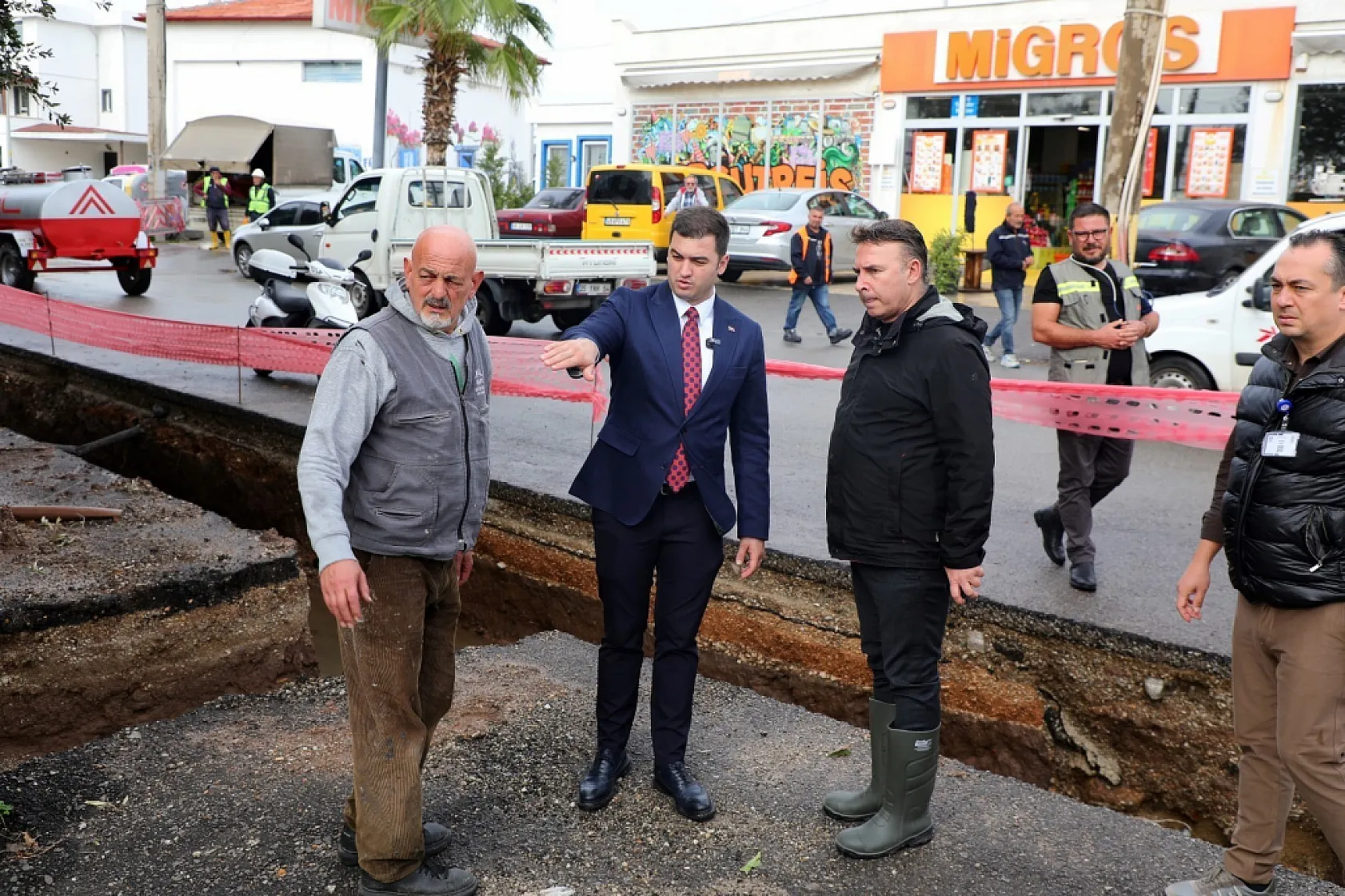 Başkan Mandalinci Turgutreis Sanayisi'ni ziyaret etti
