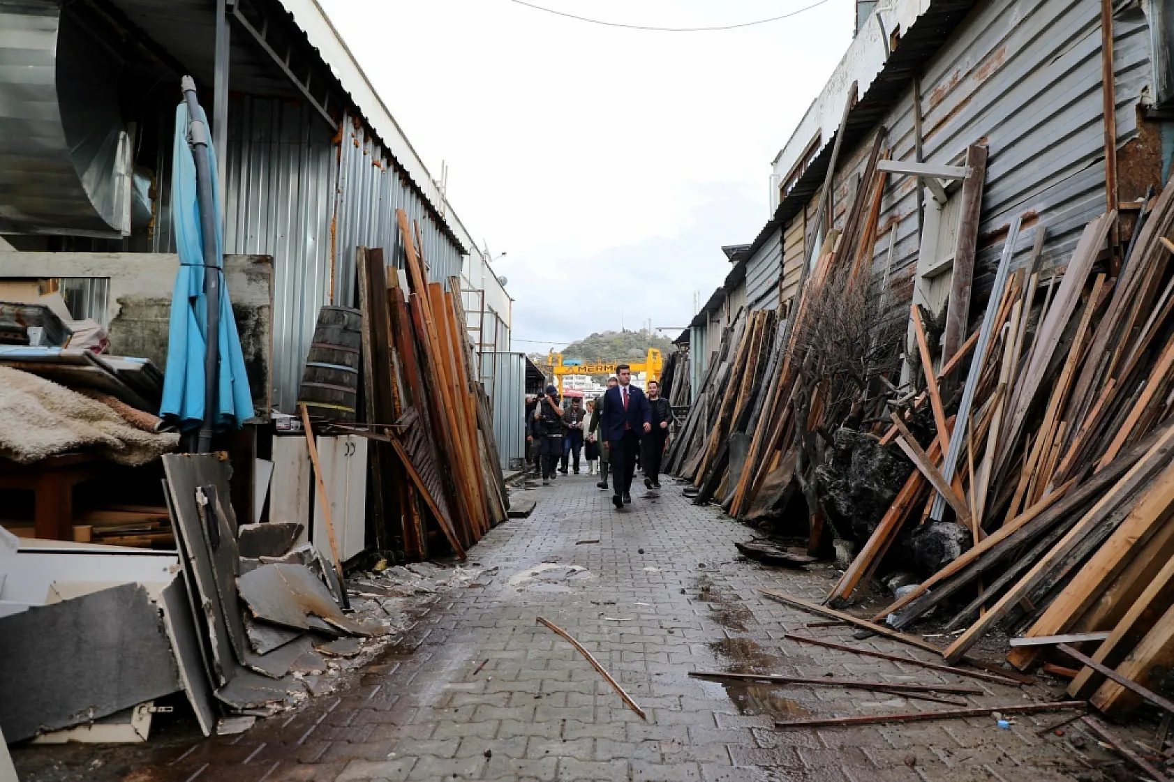 Başkan Mandalinci Turgutreis Sanayisi'ni ziyaret etti