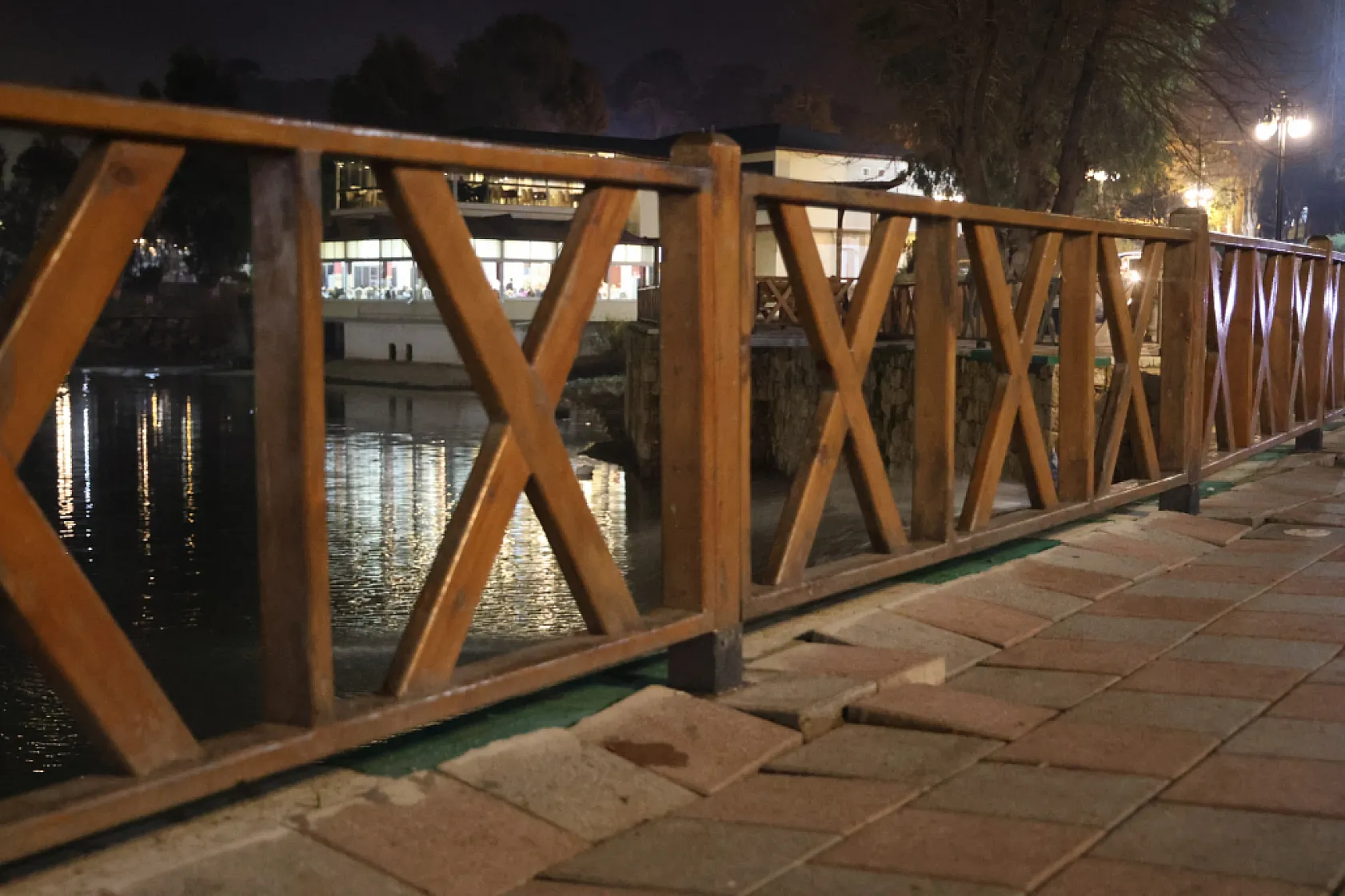 Fotoğraf için poz verirken göle düşen çocuğu babası kurtardı