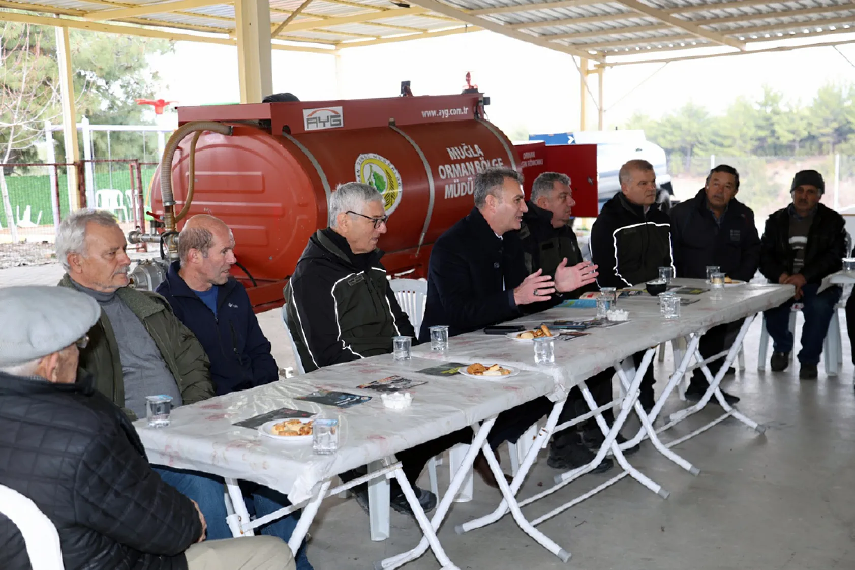 Orman köylülerine 'Yangın' bilgilendirmesi
