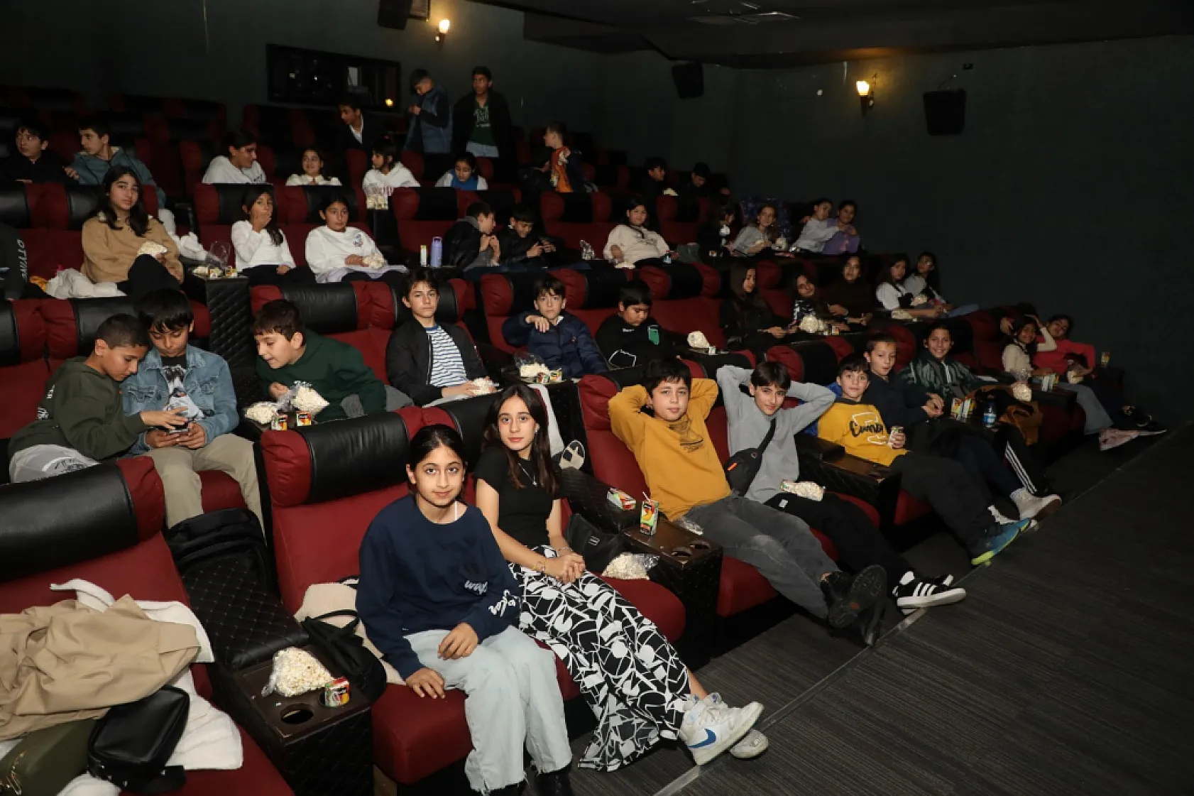 Bodrum Belediyesi'nden öğrencilere sinema etkinliği