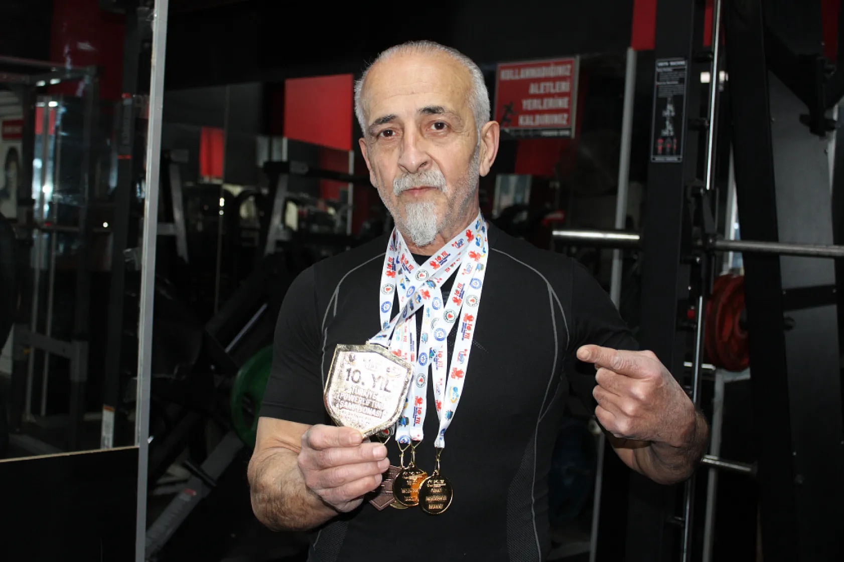 Eşi 'kendini toparla' dedi, Türkiye ve Avrupa şampiyonu oldu