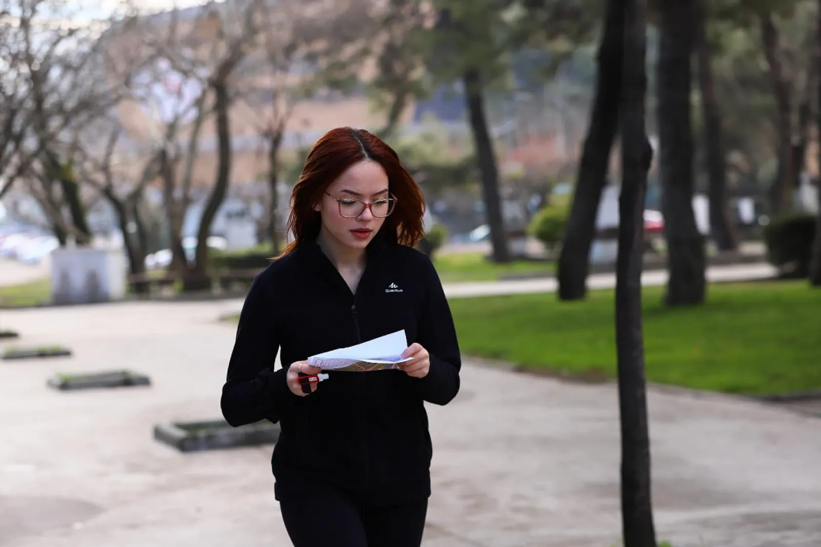 Muğla'da Oryantiring rüzgarı gençler şampiyonluk için koştu