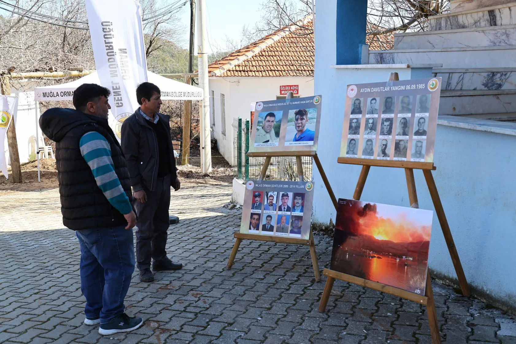 Muğla'da yangınla mücadele seferberliği