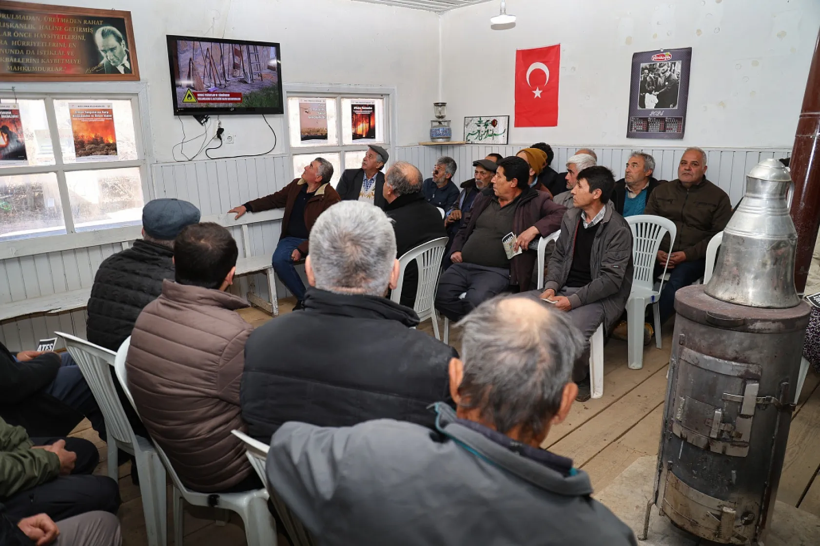 Muğla'da yangınla mücadele seferberliği