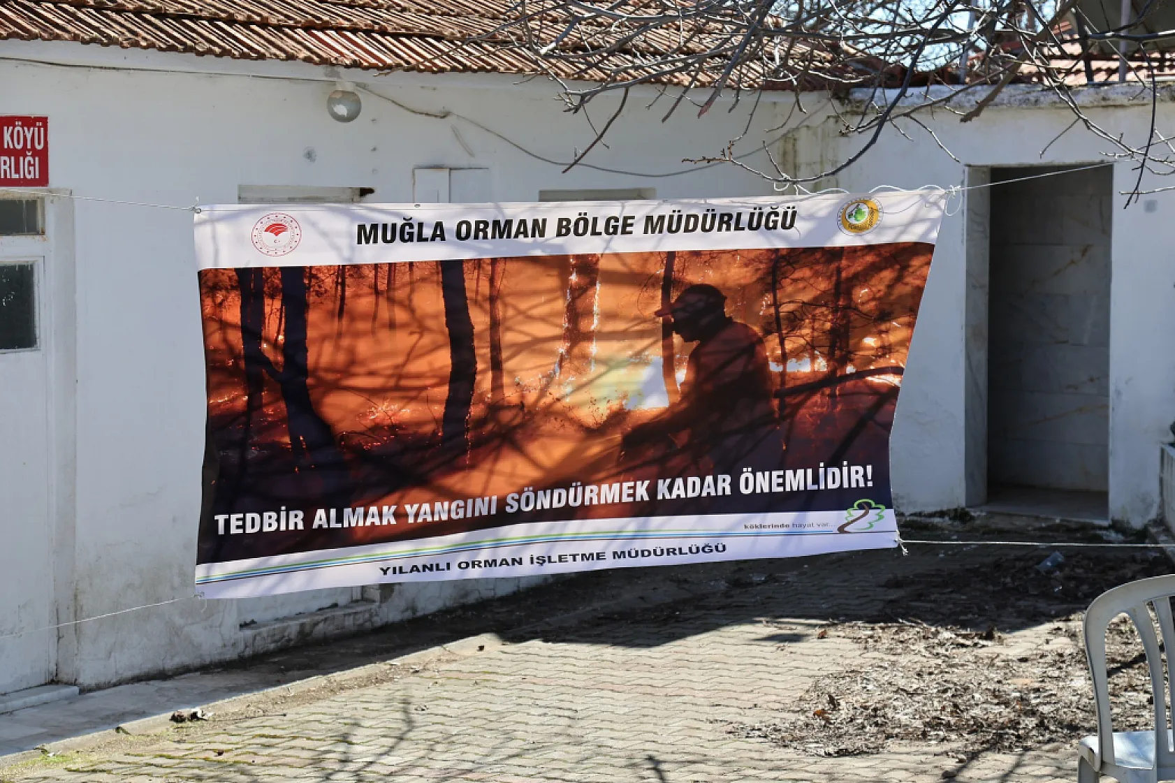 Muğla'da yangınla mücadele seferberliği