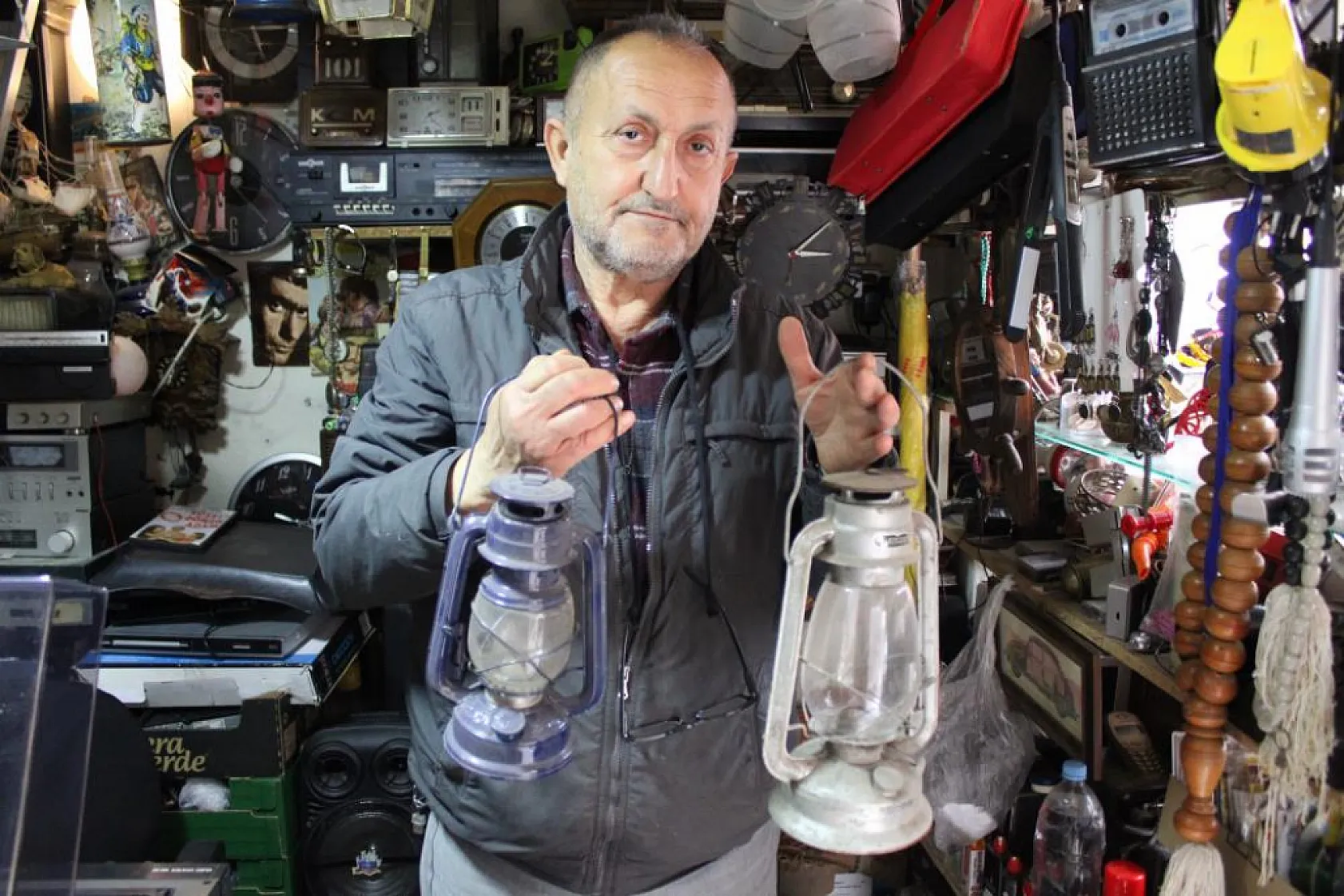Bir zamanlar her evin vazgeçilmezi olan gaz lambaları şimdi nostalji oldu