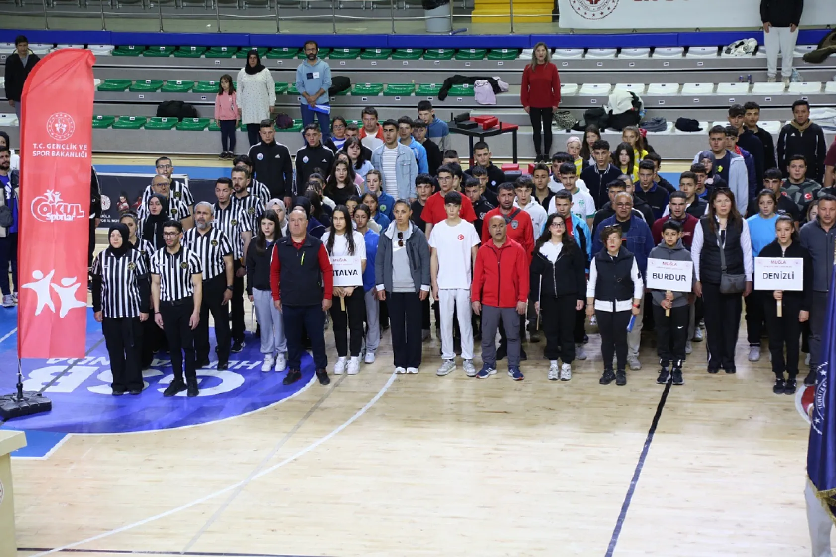 Okul sporları bilek güreşi grup birinciliği Muğla'da başladı
