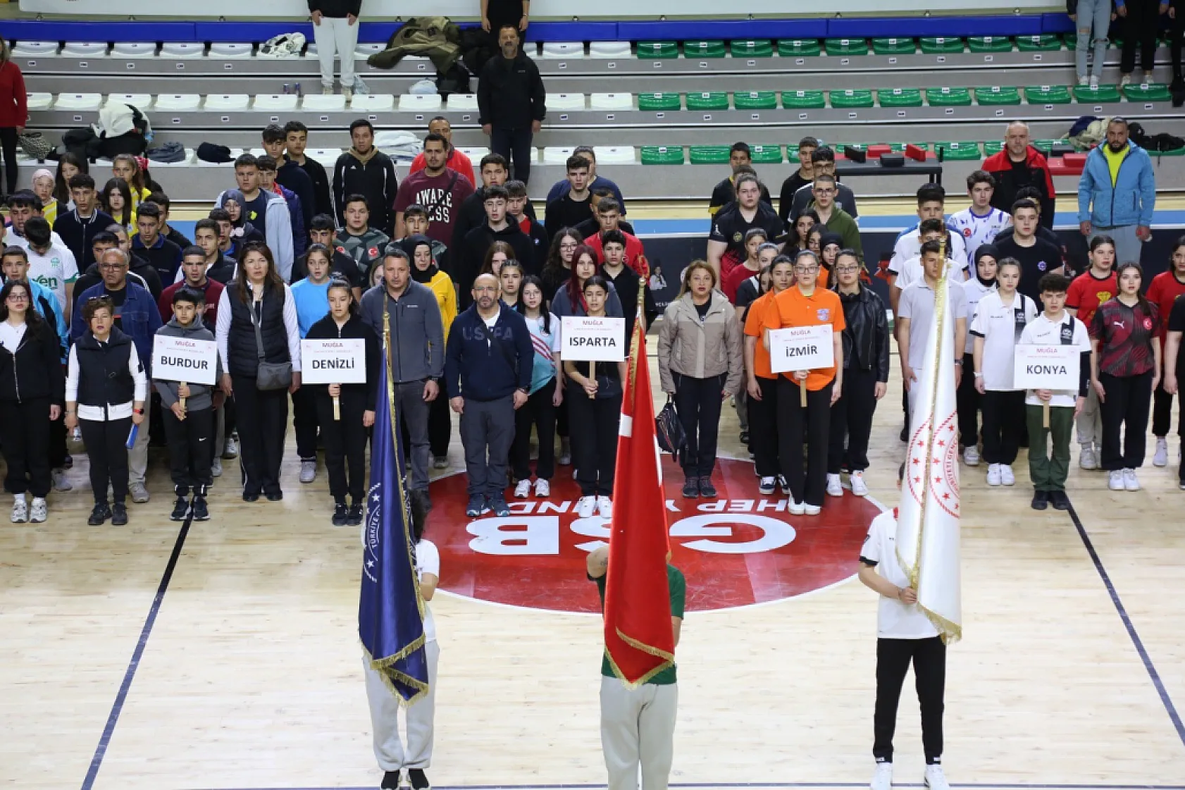 Okul sporları bilek güreşi grup birinciliği Muğla'da başladı