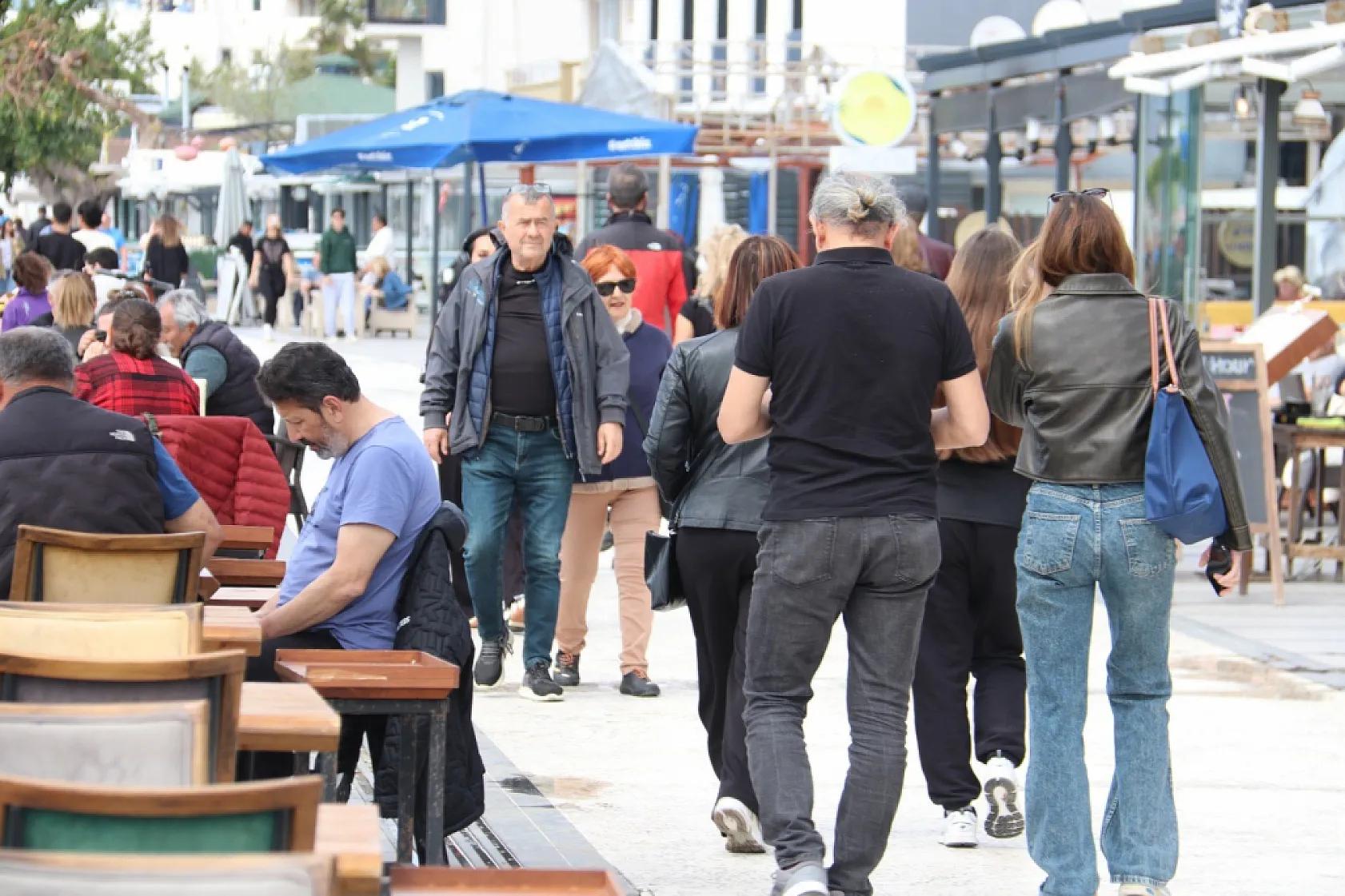 Fethiye Çalış Plajı'nda bayram hareketliliği başladı