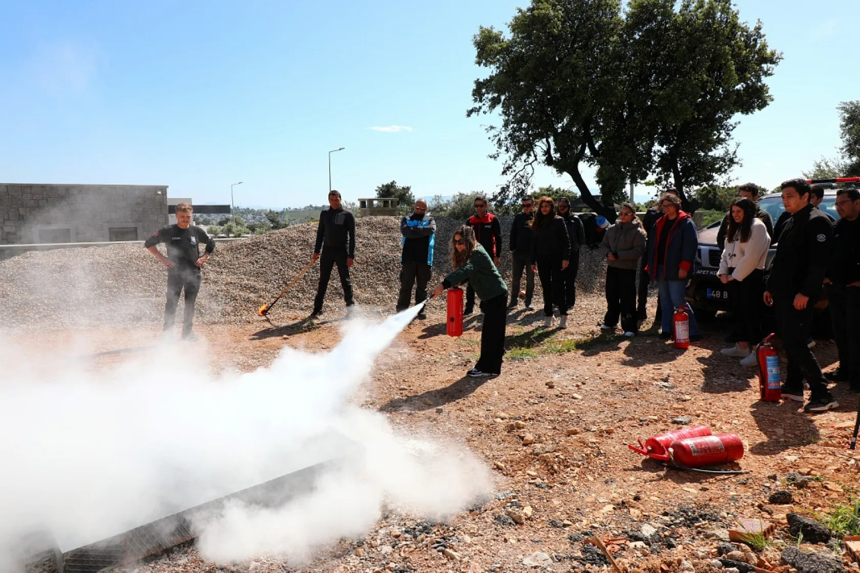 Bodrum Belediyesi Arama Kurtarma ekibi 3. etap eğitimini tamamladı