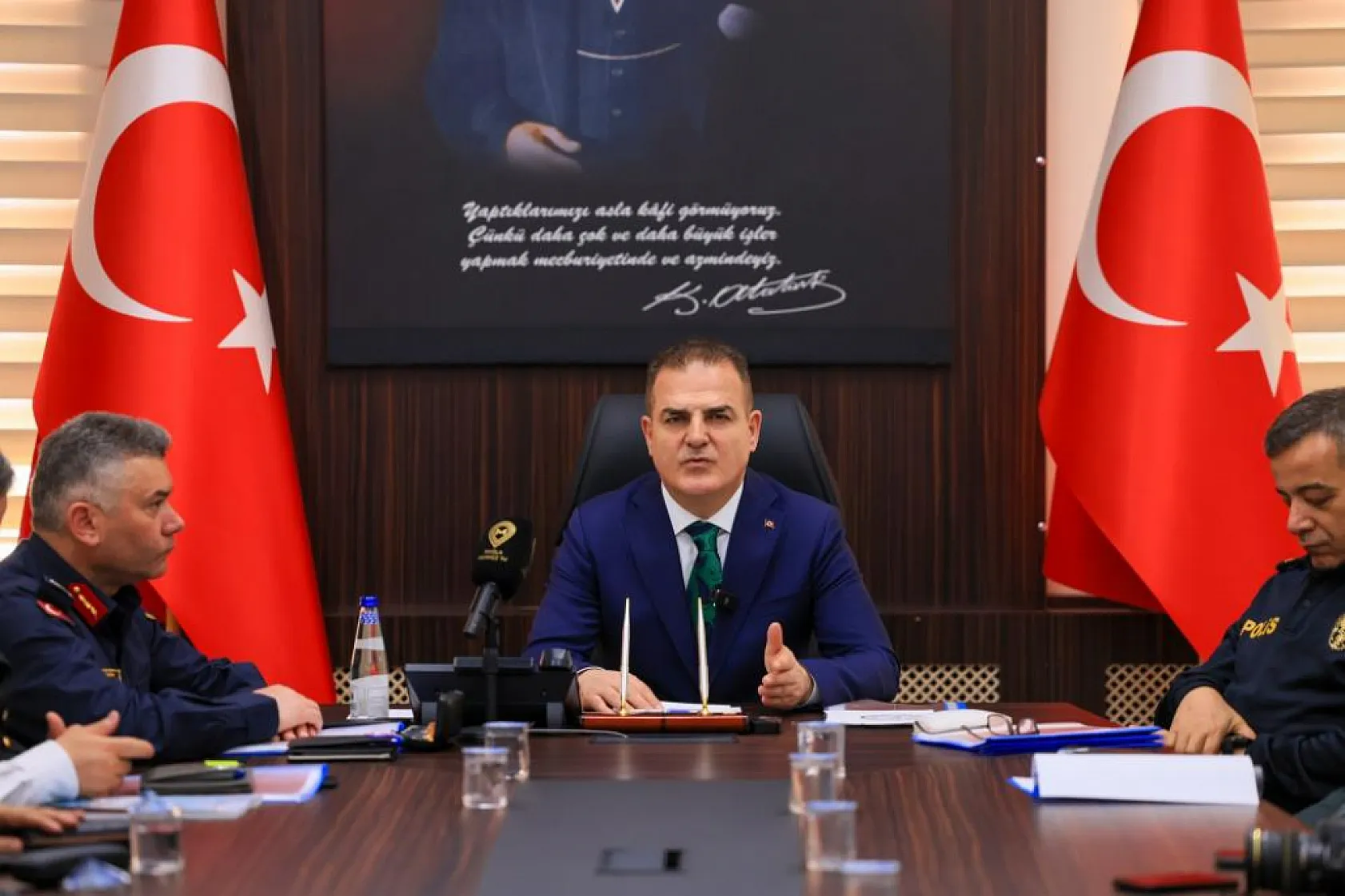Muğla'da güvenlik ve huzur toplantısı yapıldı