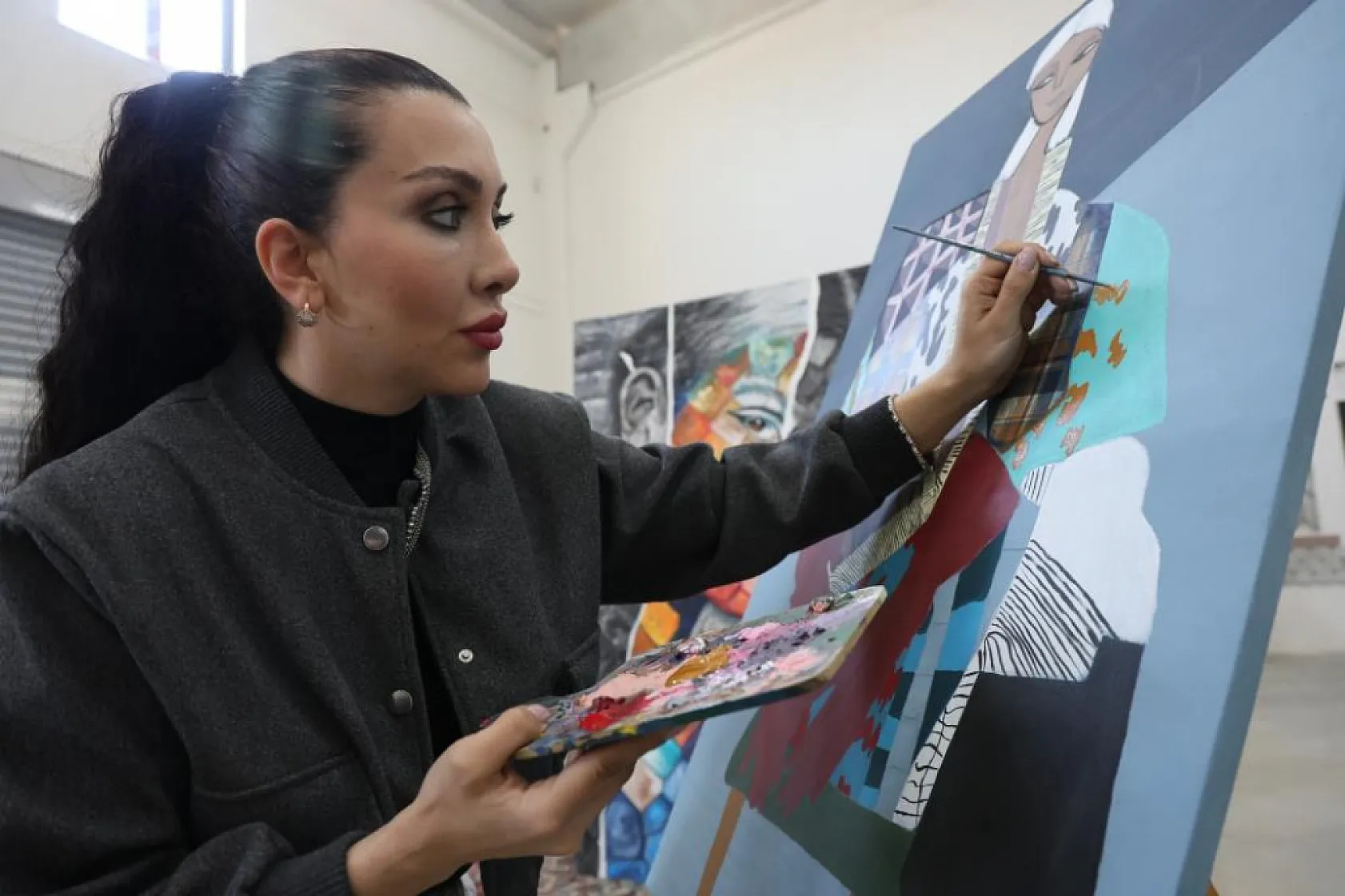''Yapamazsın' dediler, o şimdi Türkiye'nin dört bir yanına tablo gönderiyor