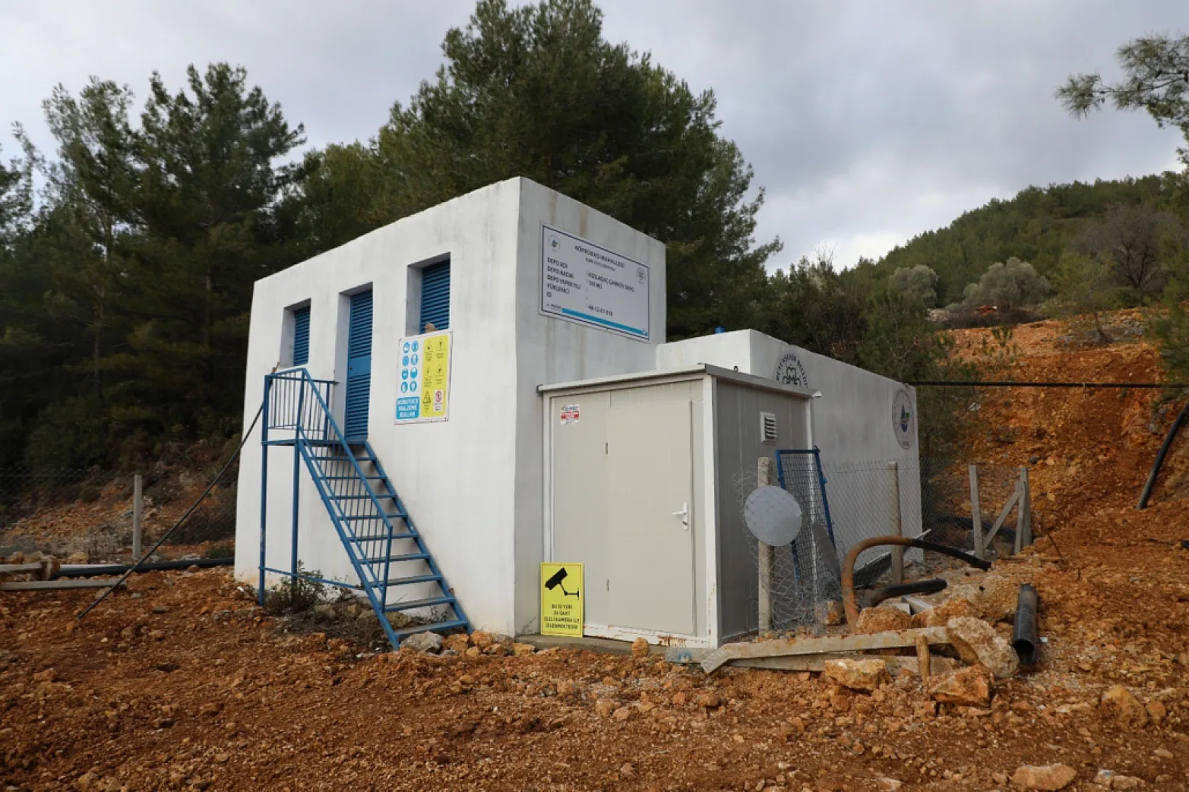 Muğla Büyükşehir Belediyesi 4 Ayda 122 içme suyu deposu temizledi