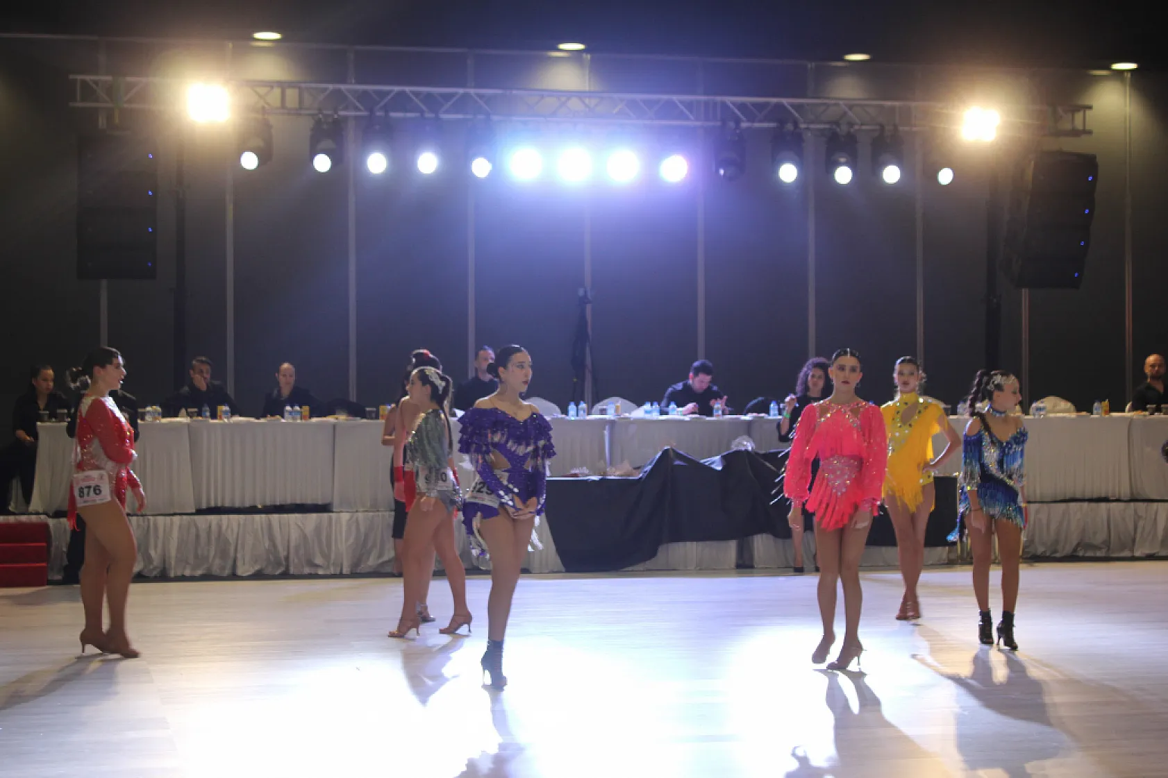 Marmaris'te salsa rüzgarı