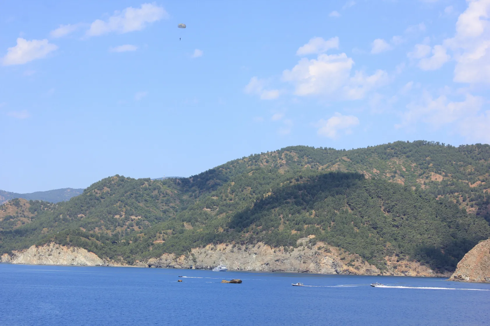 KURTARAN-25 Tatbikatı seçkin gözlemci günü Marmaris açıklarında başladı